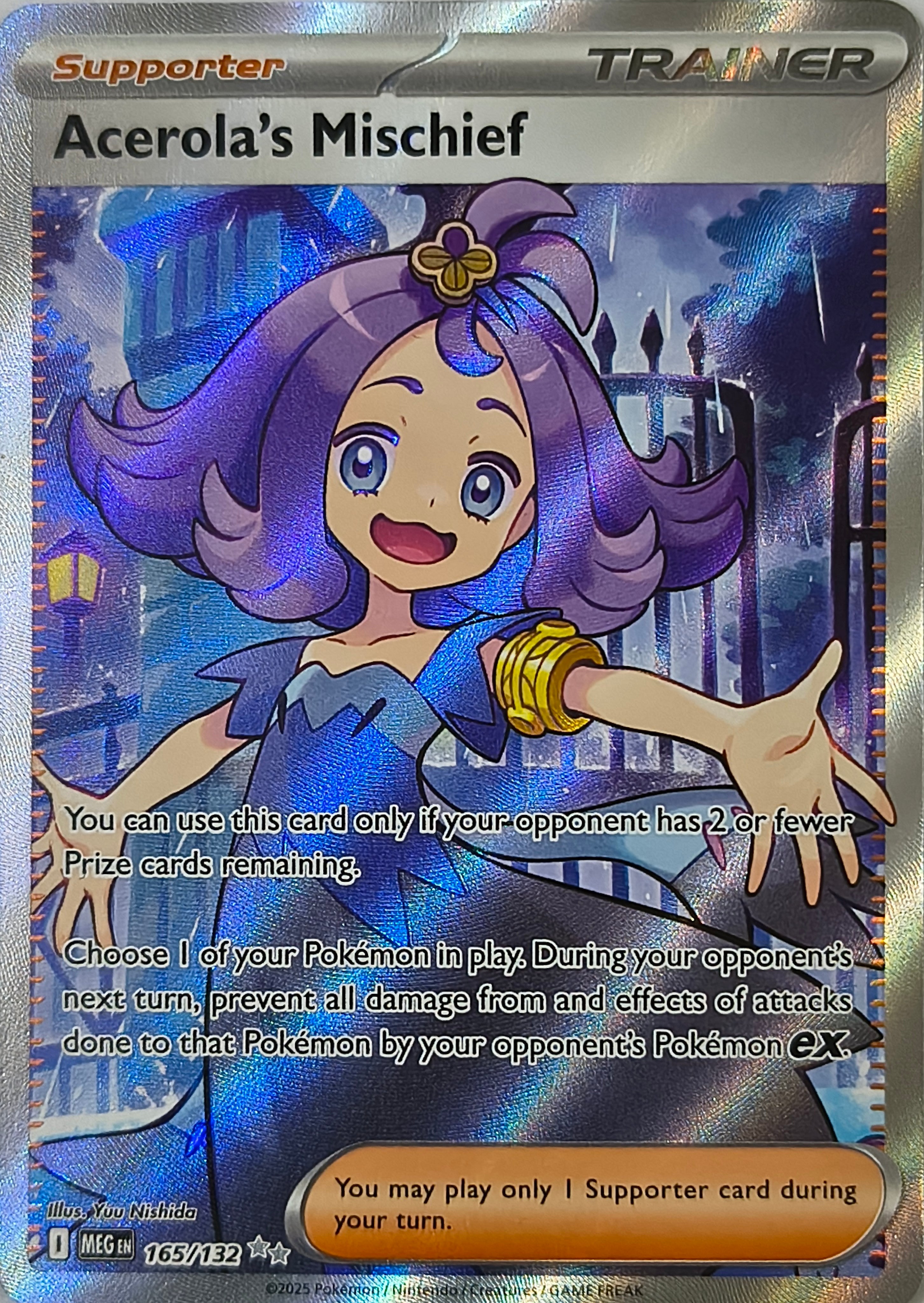 Pokémon tcg Acerola's Mischief 165/132