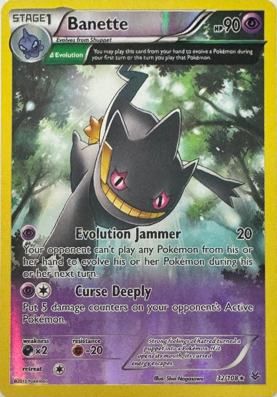 Pokemon Tcg Banette 32/108