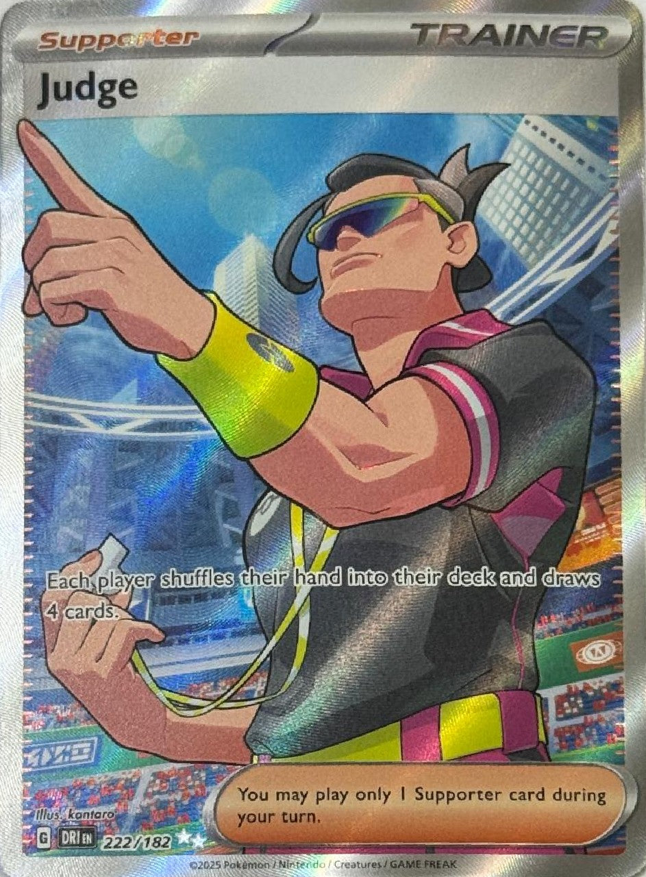 Pokémon Tcg Judge 222/182