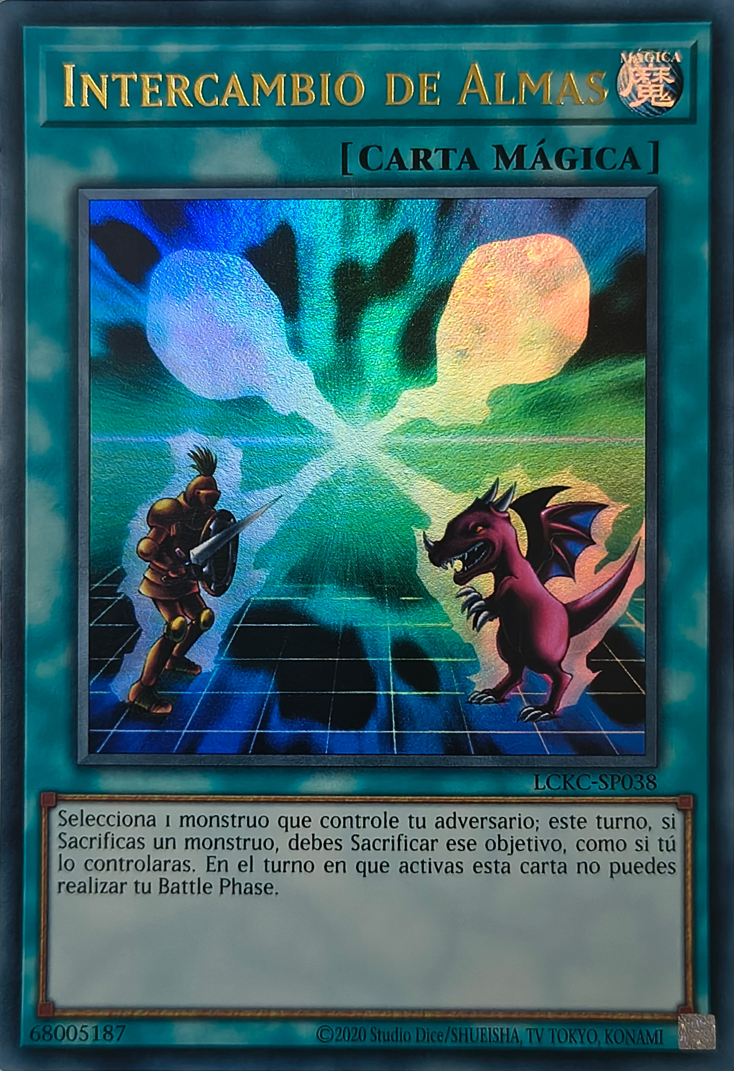 Yugioh! Intercambio De Almas Lckc-Sp038 Ultra Rare