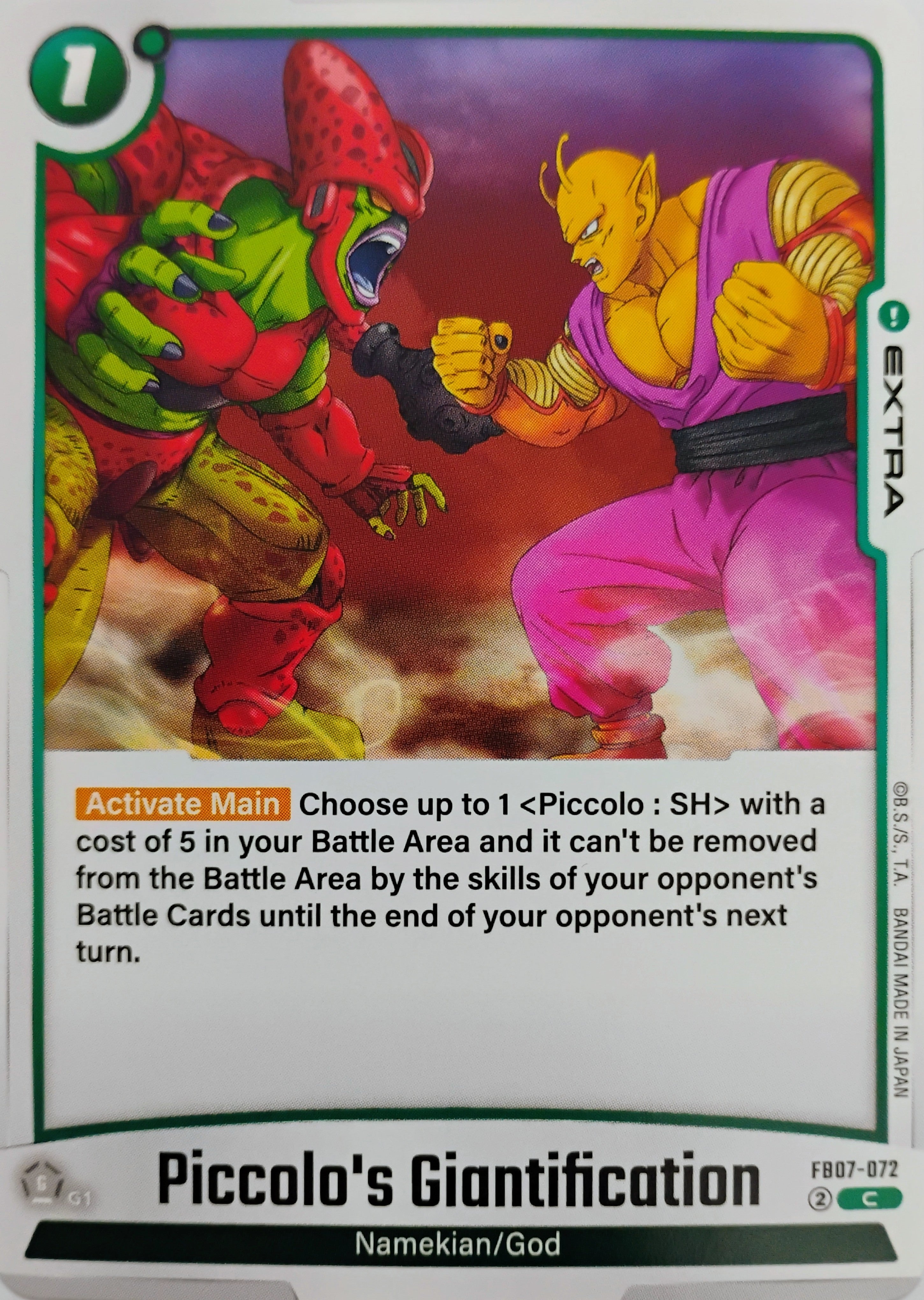 Dragon Ball Tcg Piccolo's Giantification Fb07-072