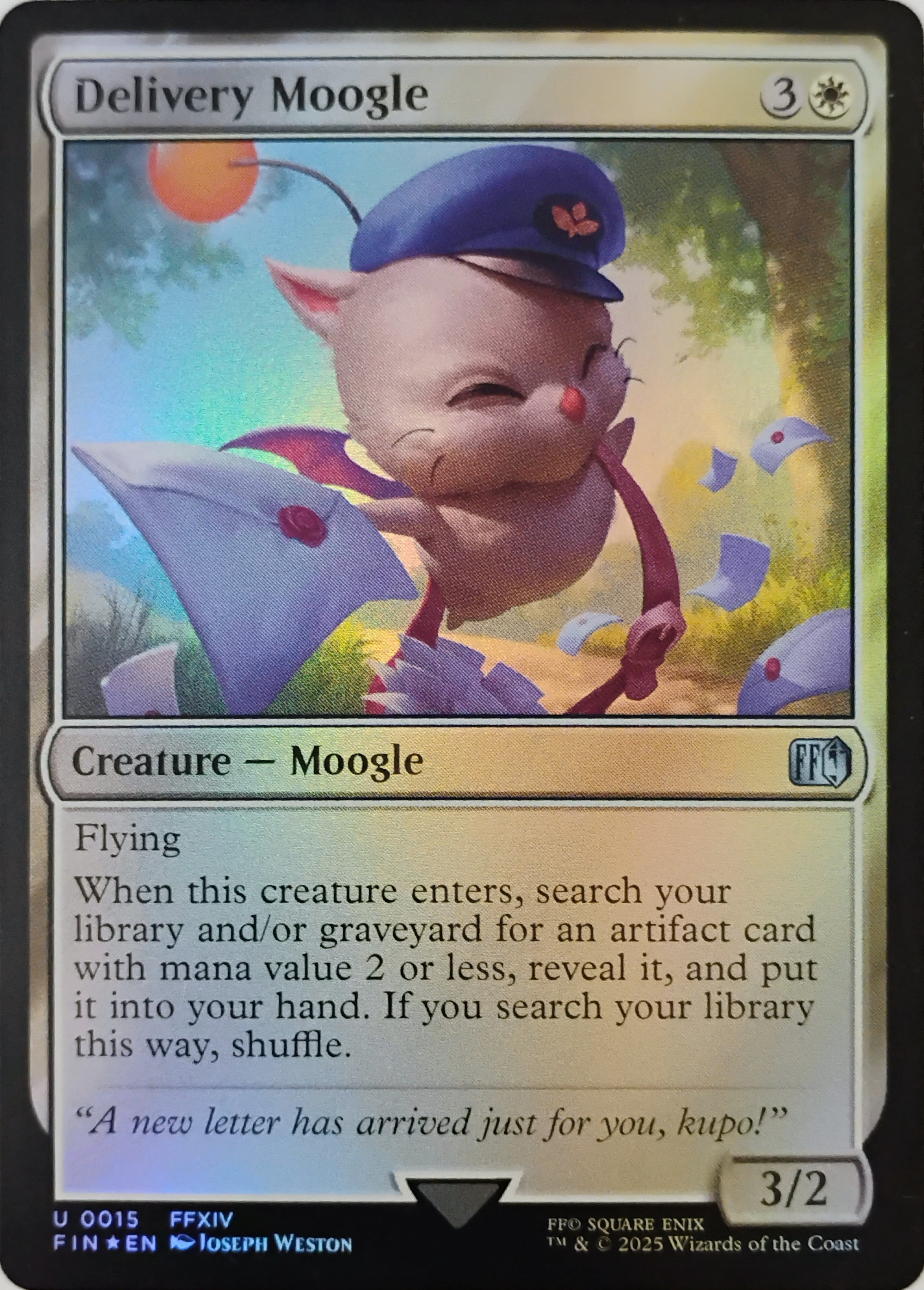 Magic tcg Delivery Moogle 0015 Foil