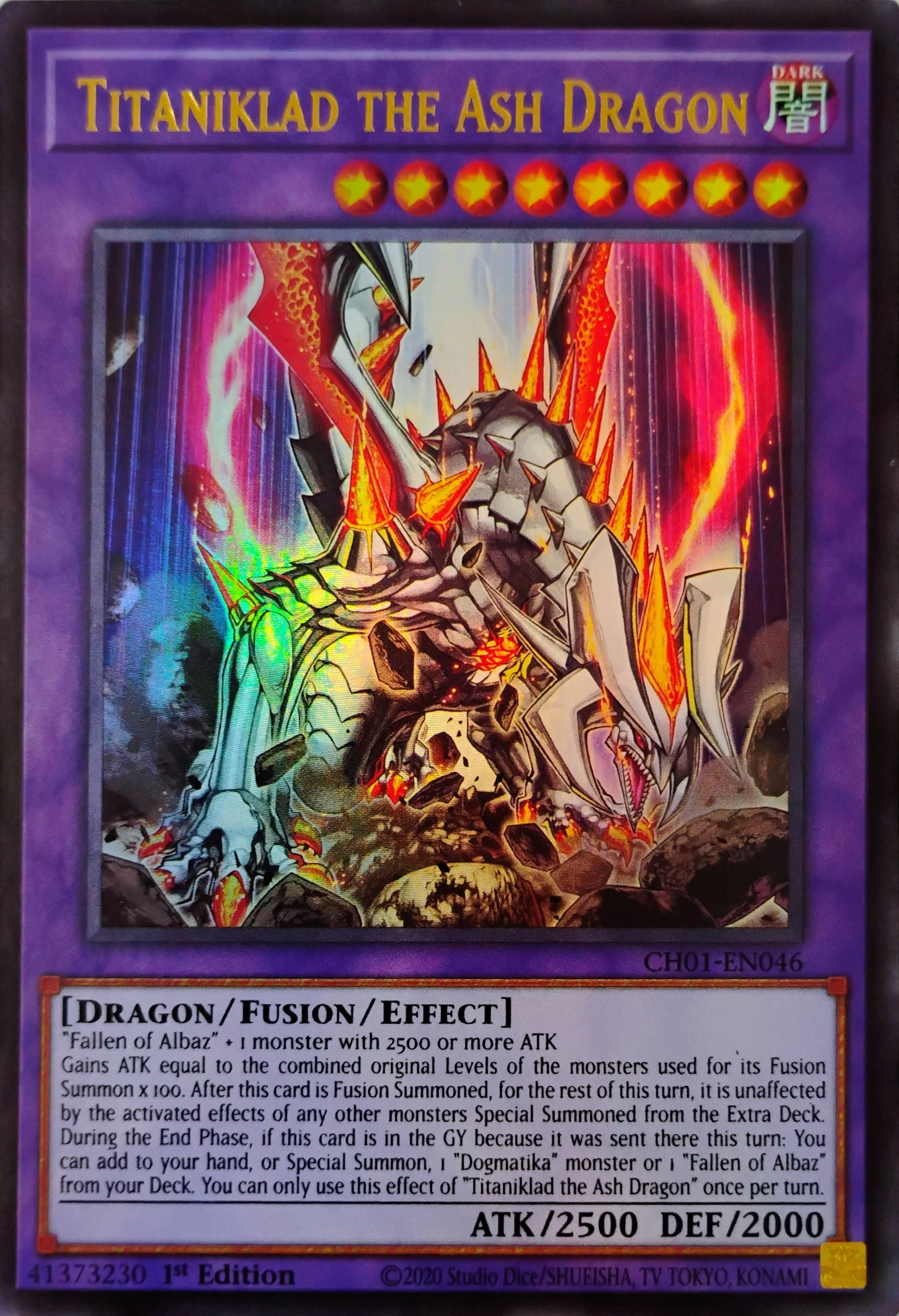 Yugioh! Titaniklad The Ash Dragon Ch01-en046