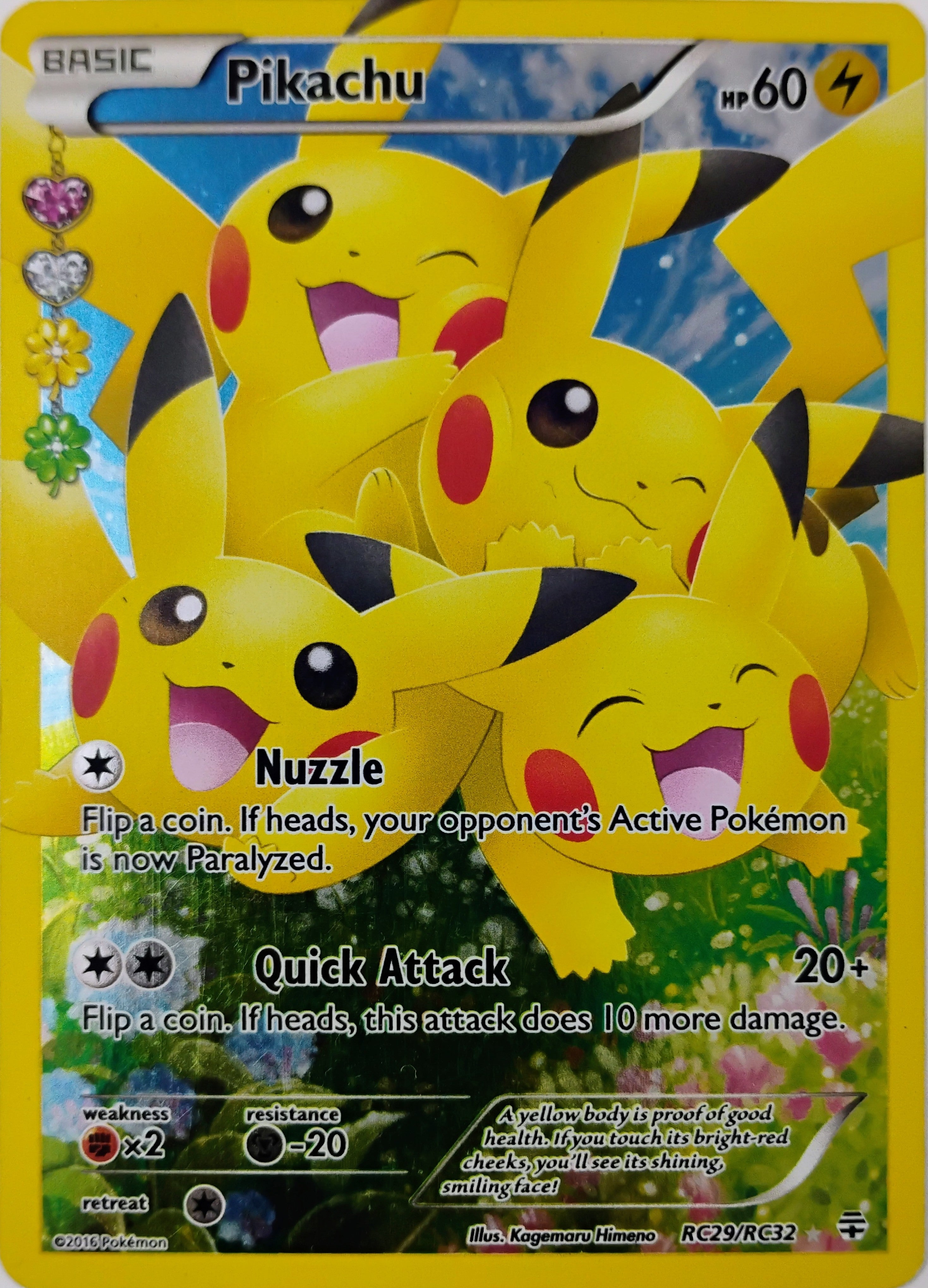 Pokémon tcg Pikachu Rc29/Rc32 Full Art