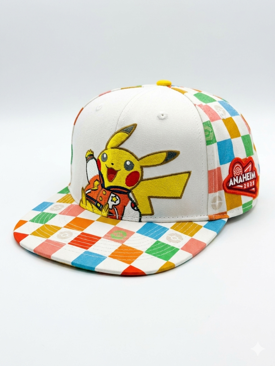 Gorra de Pikachu Anaheim 2025 Pokémon Center
