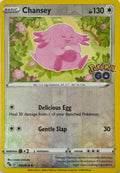 Pokemon Tcg Chansey 051/078 Reverse (PGO)