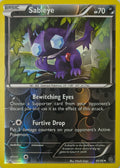 Pokémon tcg Sableye 44/98 Reverse