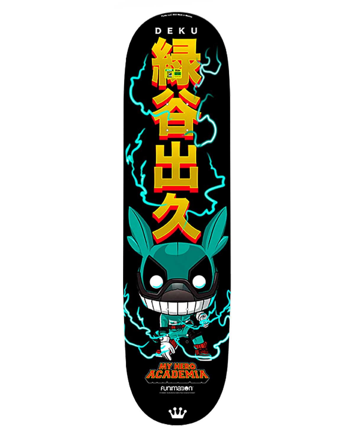 Skateboard Deck Pop My HERO Academia Deku