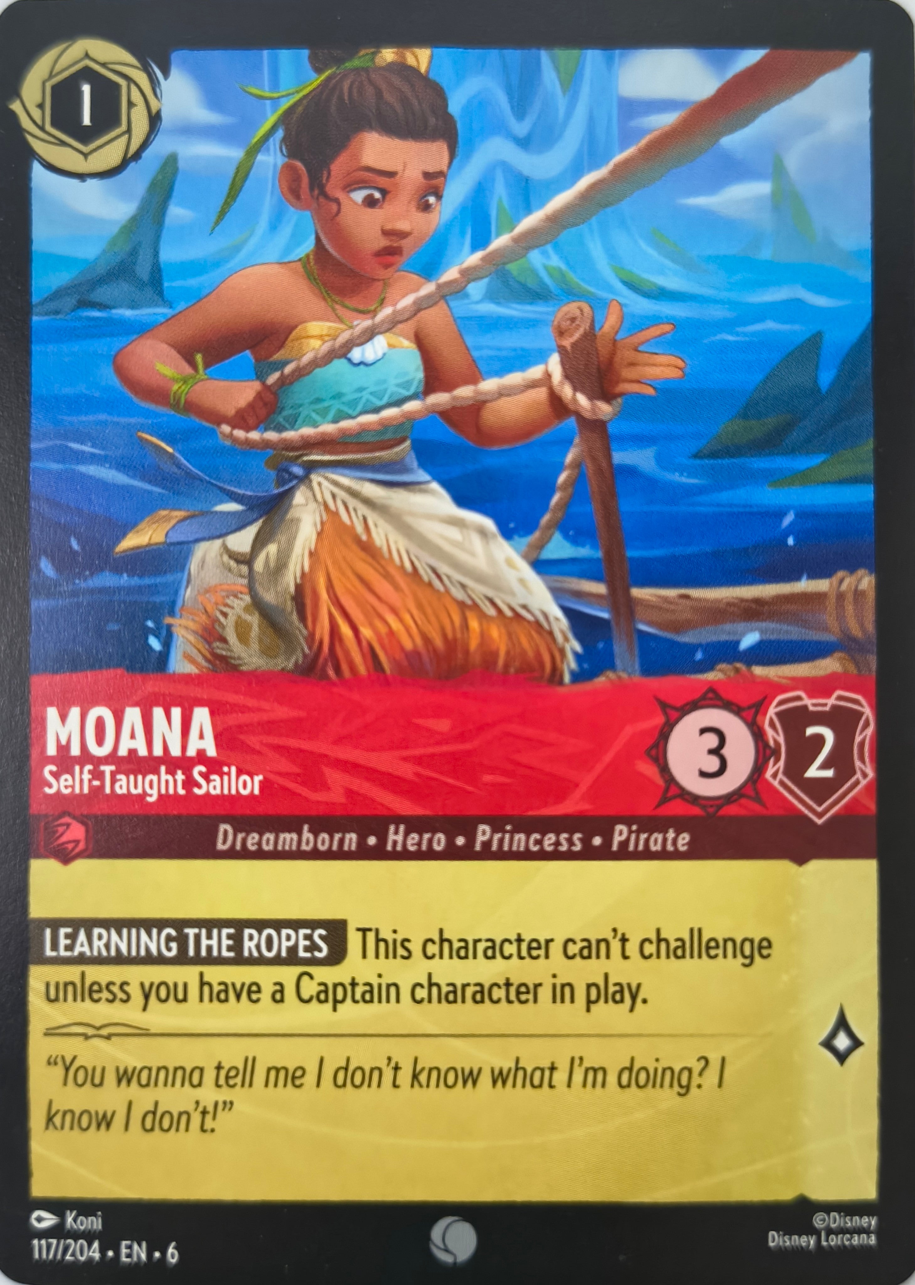 Disney Lorcana Moana 117/204