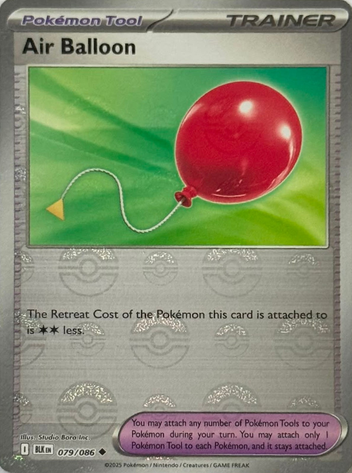 Pokémon Tcg Air Balloon 079/086 (Poke Ball)