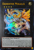 Yugioh! Exosister mikailis Ra05-en050 1st edition Ultra Rare
