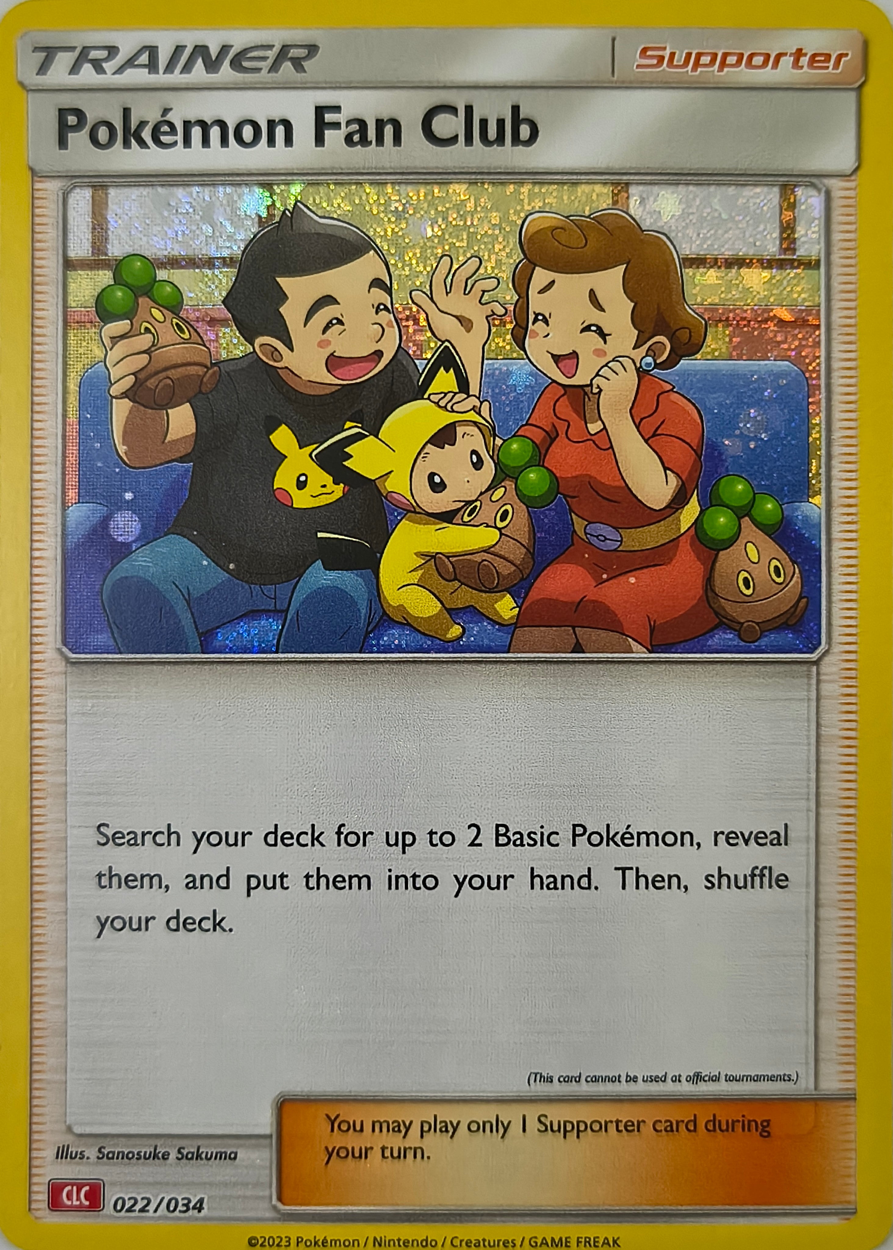 Pokémon tcg Pokémon Fan Club 022/034