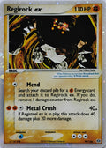 Pokémon tcg Regirock Ex 99/106 Holo