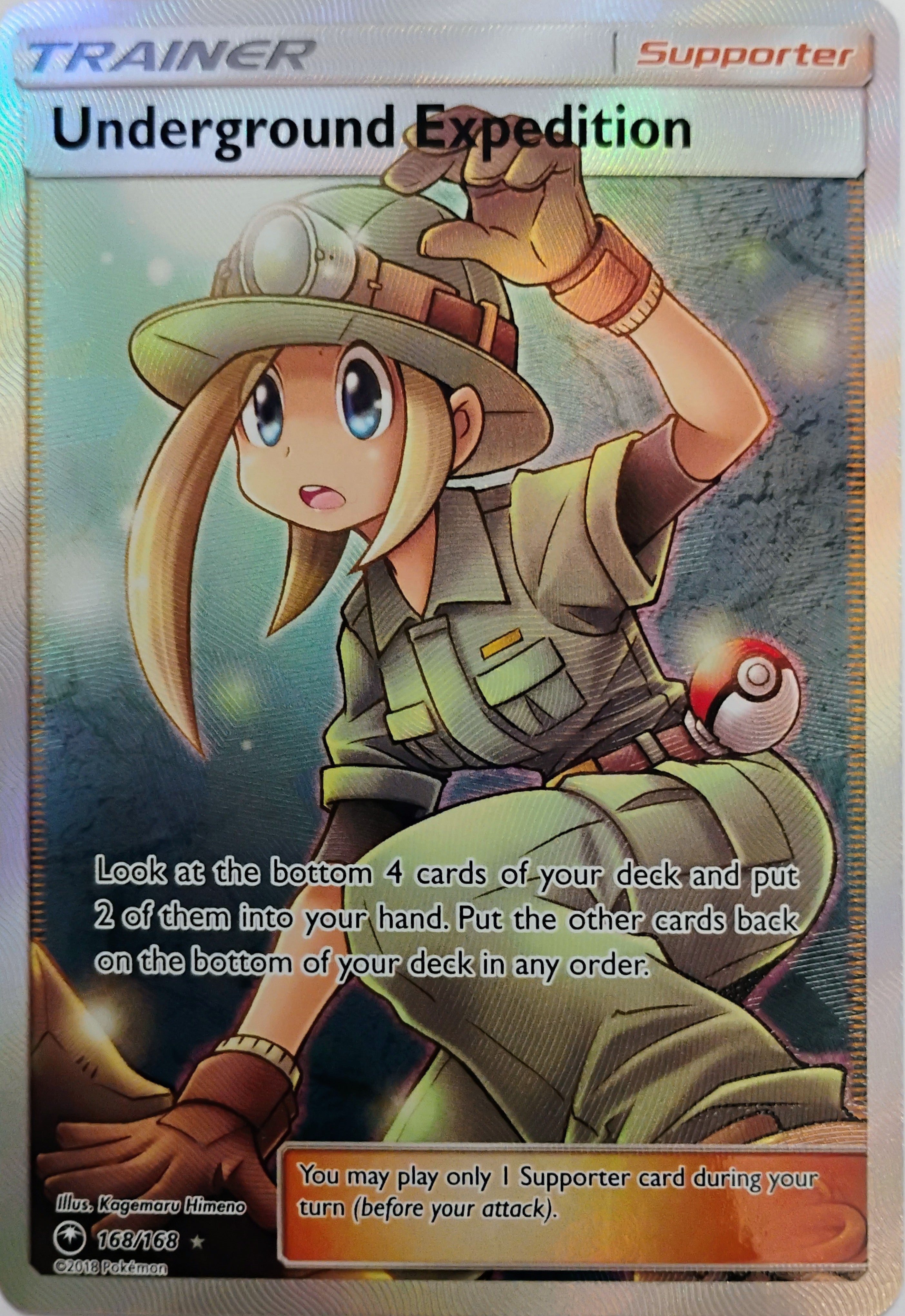 Pokémon tcg Underground Expedition 168/168