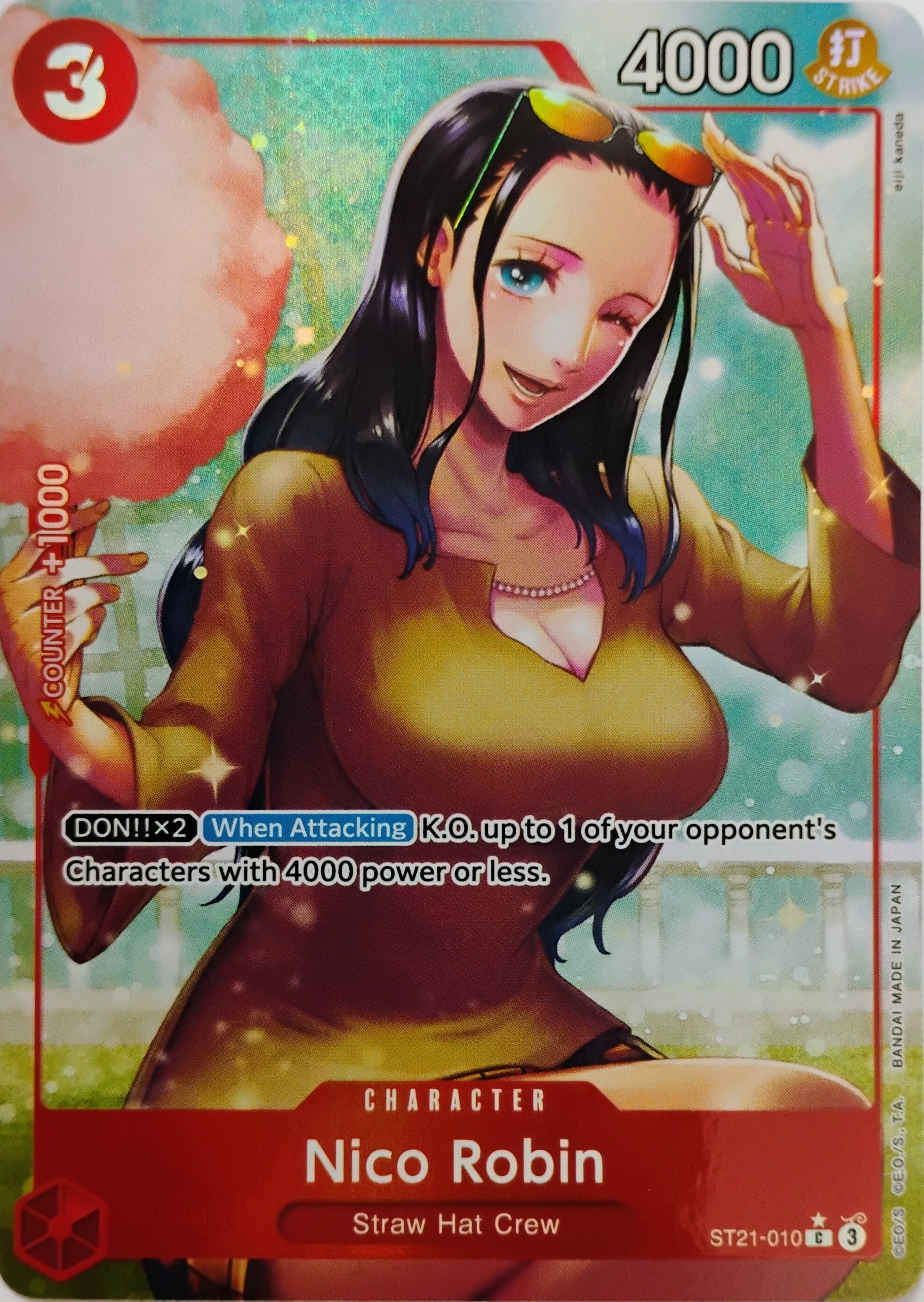 One Piece Tcg Nico Robin St21-010