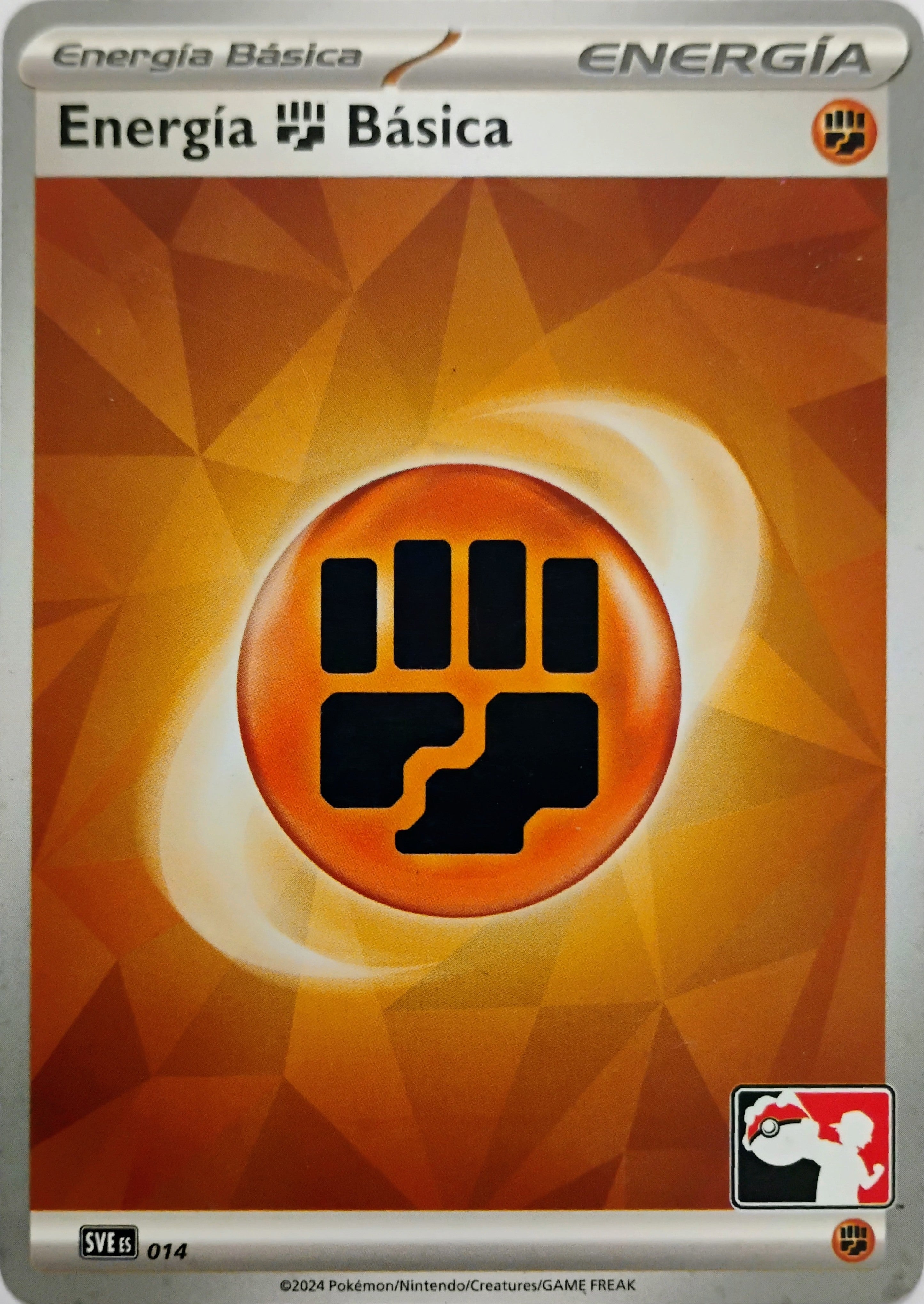 Pokémon tcg Energía Básica De Lucha 014 (Liga) (Español)