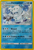 Pokémon tcg Galarian Darmanitan 044/189 Holo