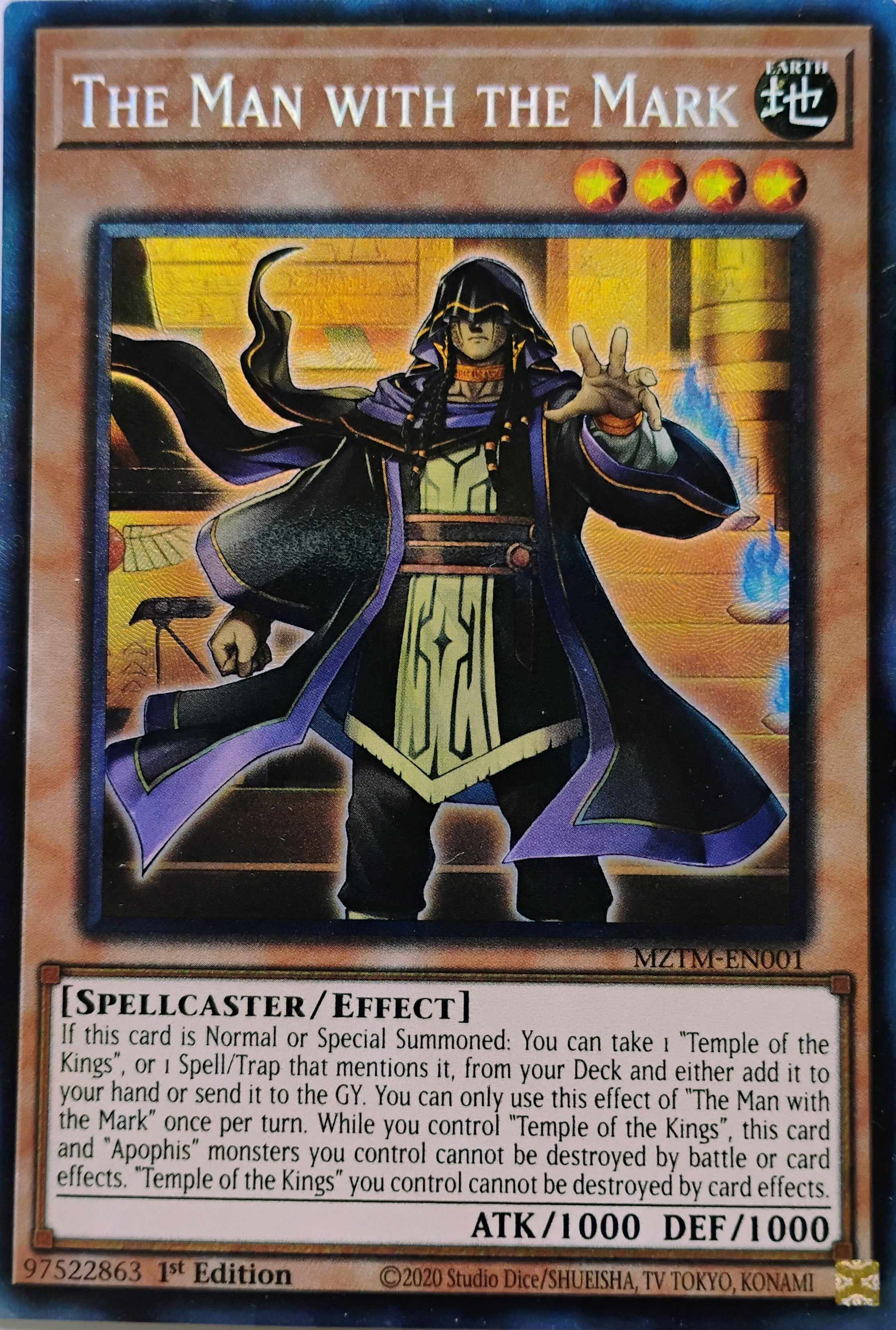 Yugioh! The man with the mark Mztm-en001 Collector