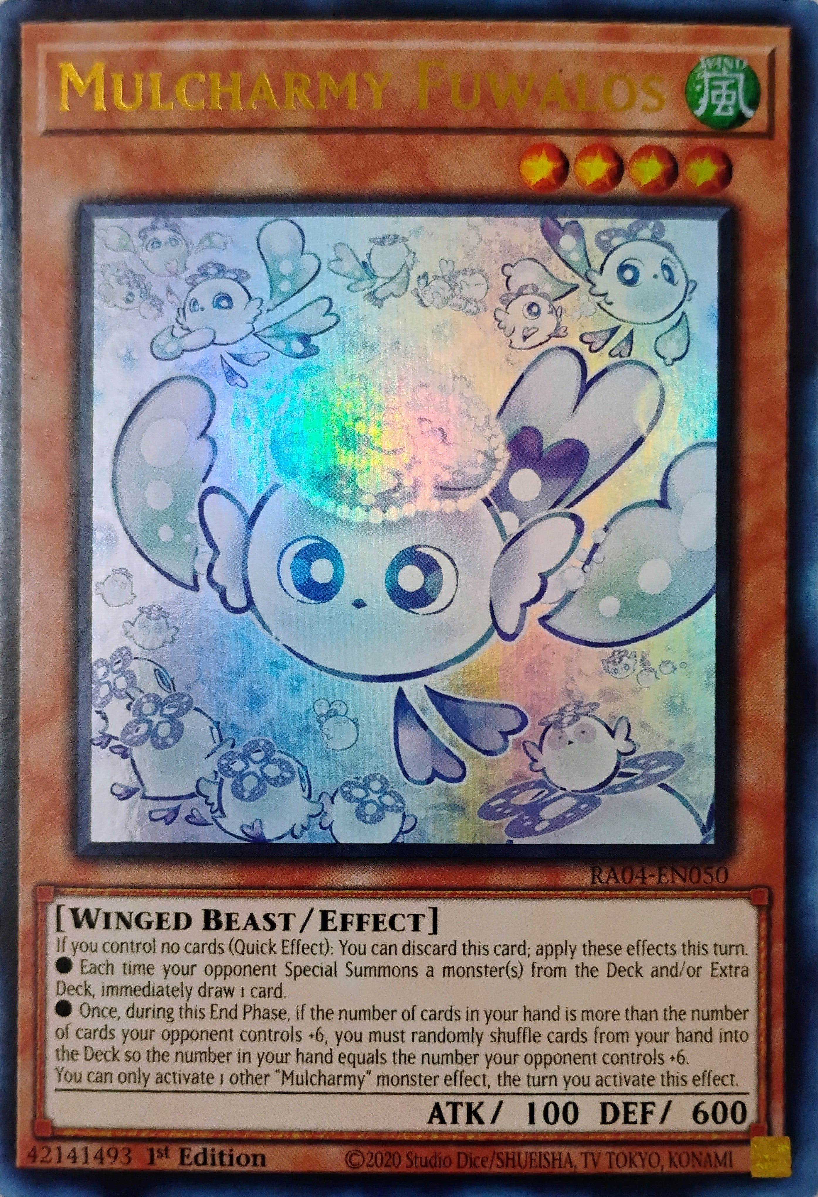 Yugioh! Mulcharmy Fuwalos Ra04-en050 Ultra Rare