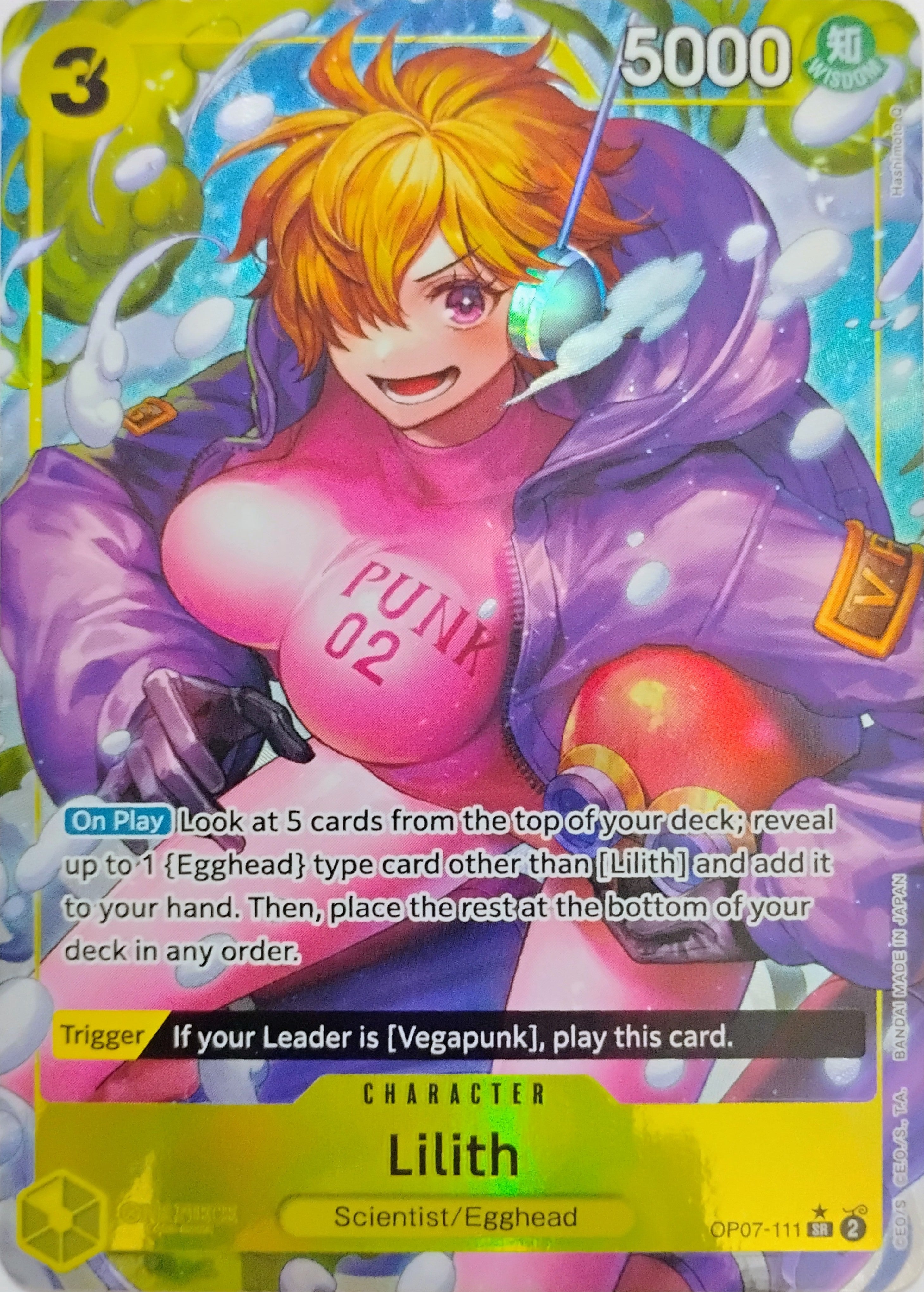 One piece Lilith Op07-111 Foil