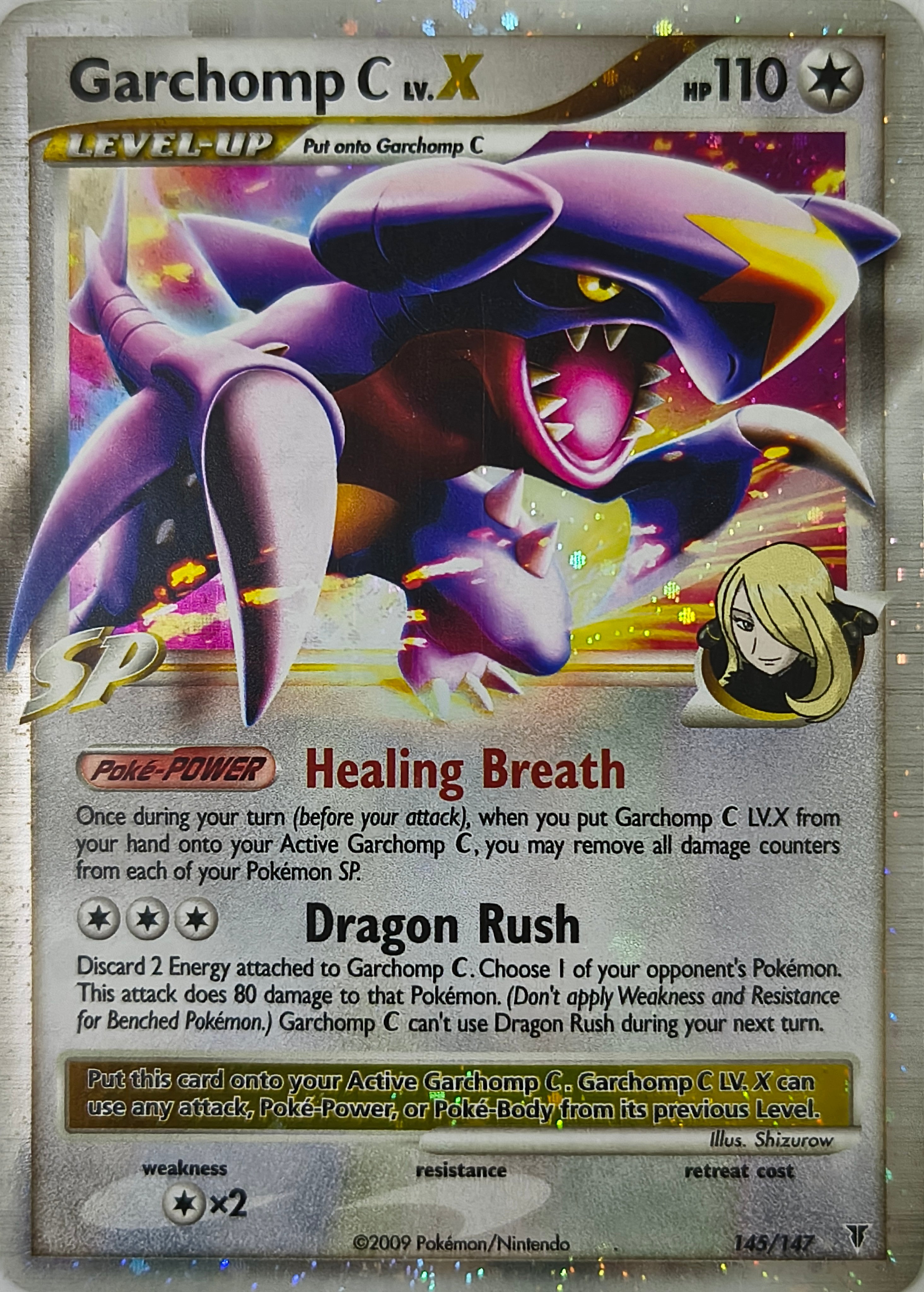 Pokémon tcg Garchomp C Lv.X 145/147