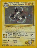 Pokémon Tcg Lt.Surge's Magneton 8/132 Holo