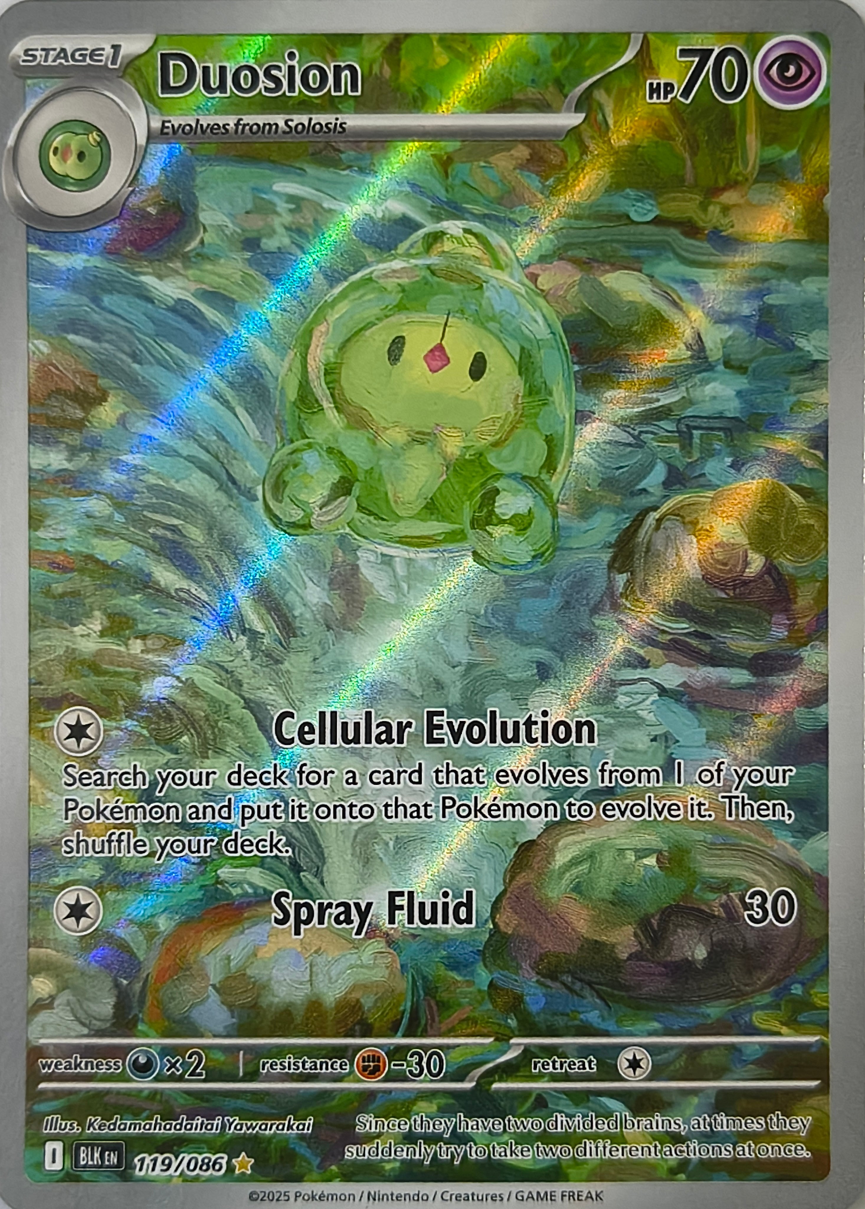 Pokémon tcg Duosion 119/086