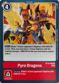 Digimon tcg Pyro Dragons Bt12-099