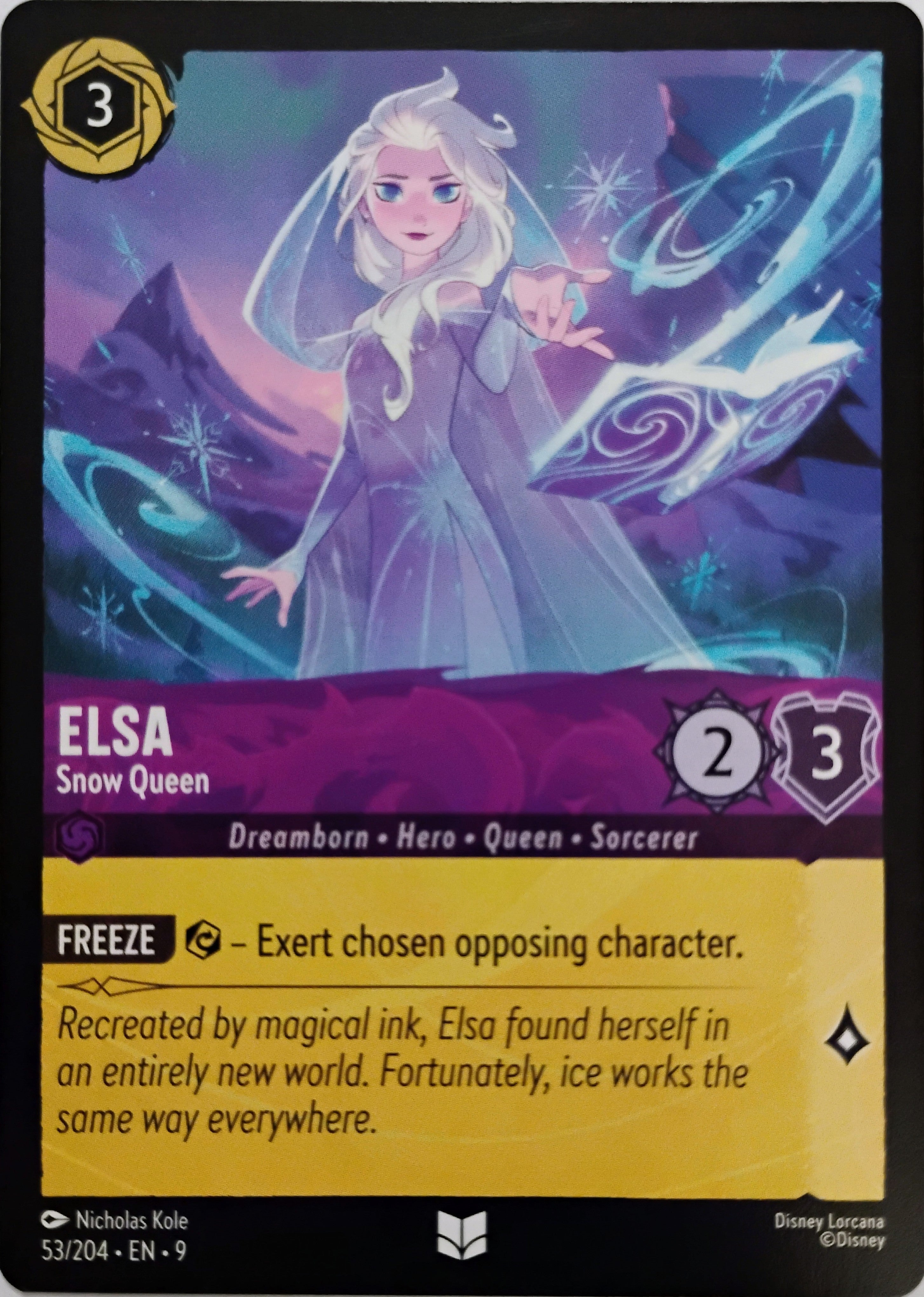Disney Lorcana Elsa 53/204