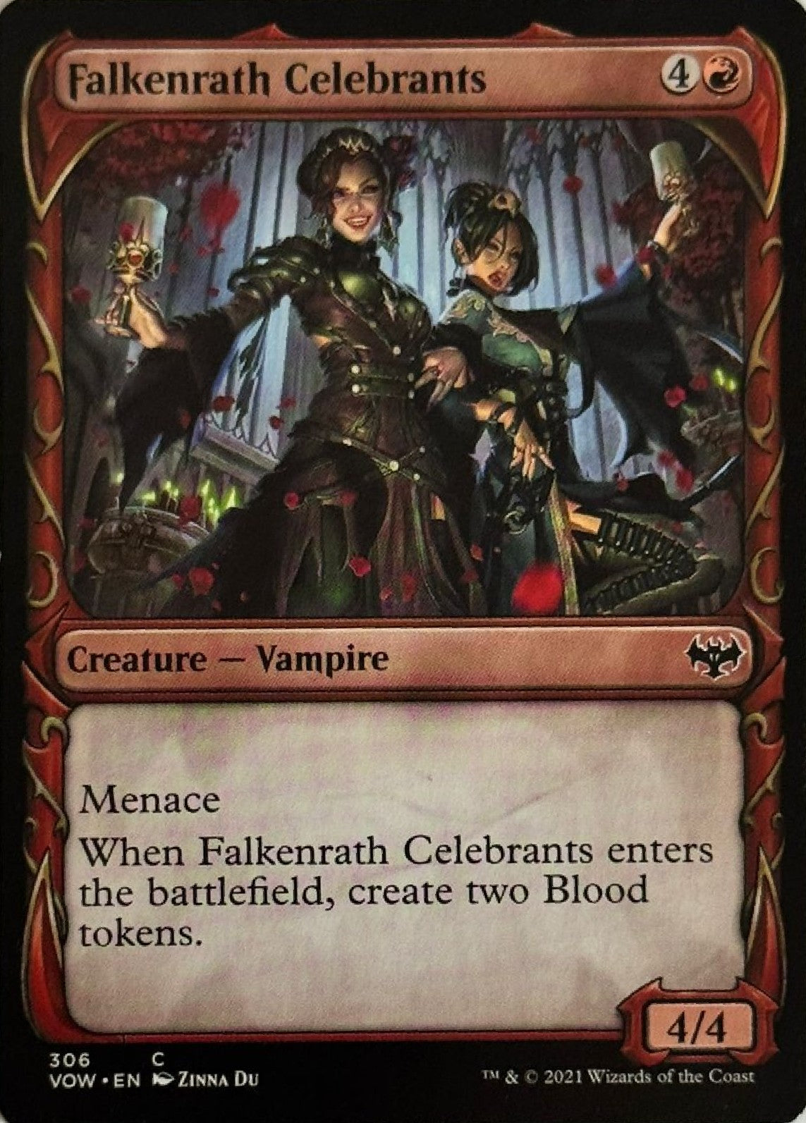 Magic tcg Falkenrath Celebrants 306