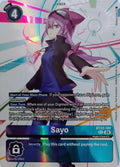 Digimon tcg Sayo Bt22-102 SEC Foil