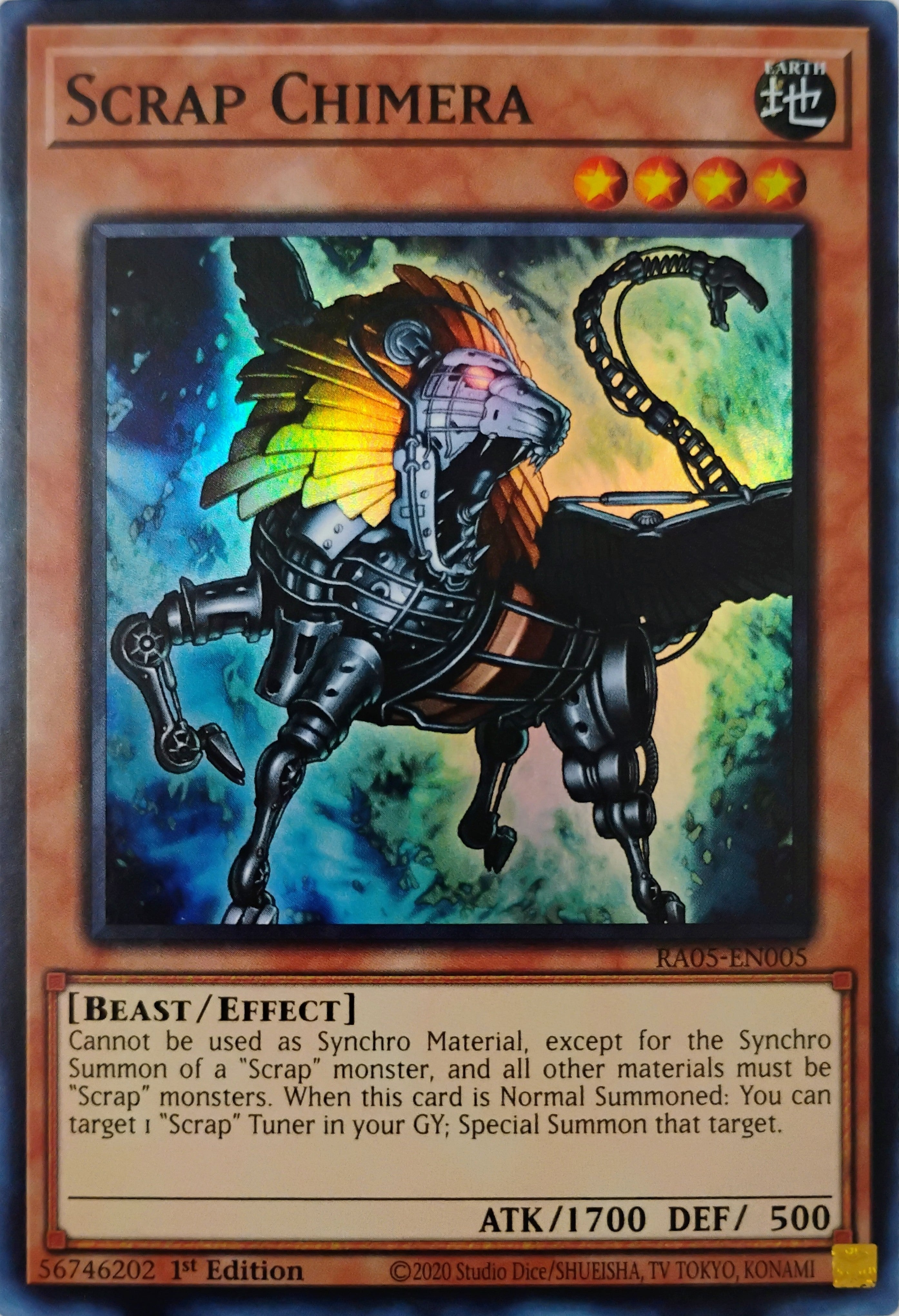 Yugioh! Scrap Chimera Ra05-en005 Super Rare