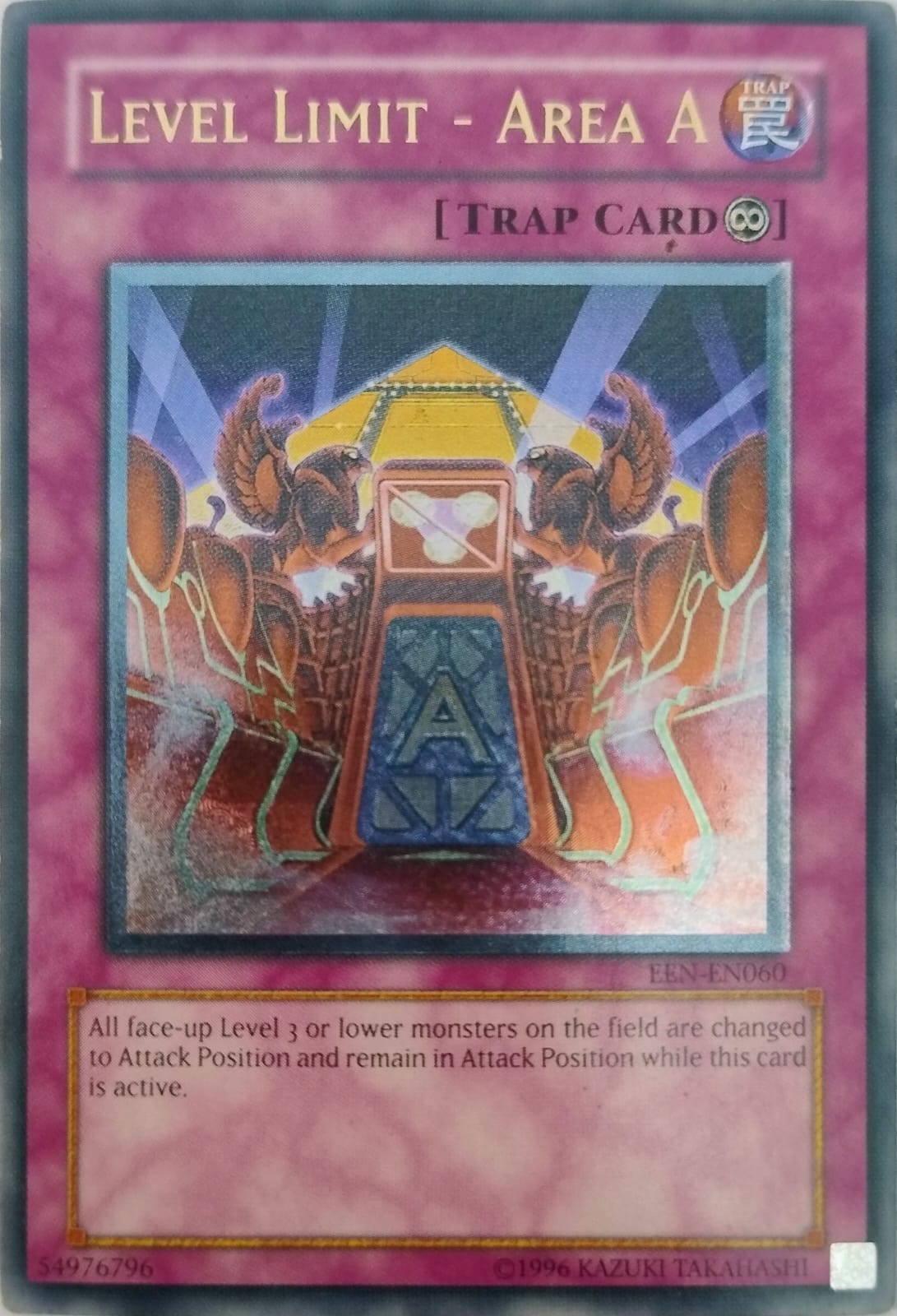 Yugioh! Level Límit - Área A EEN-EN060 Ultimate