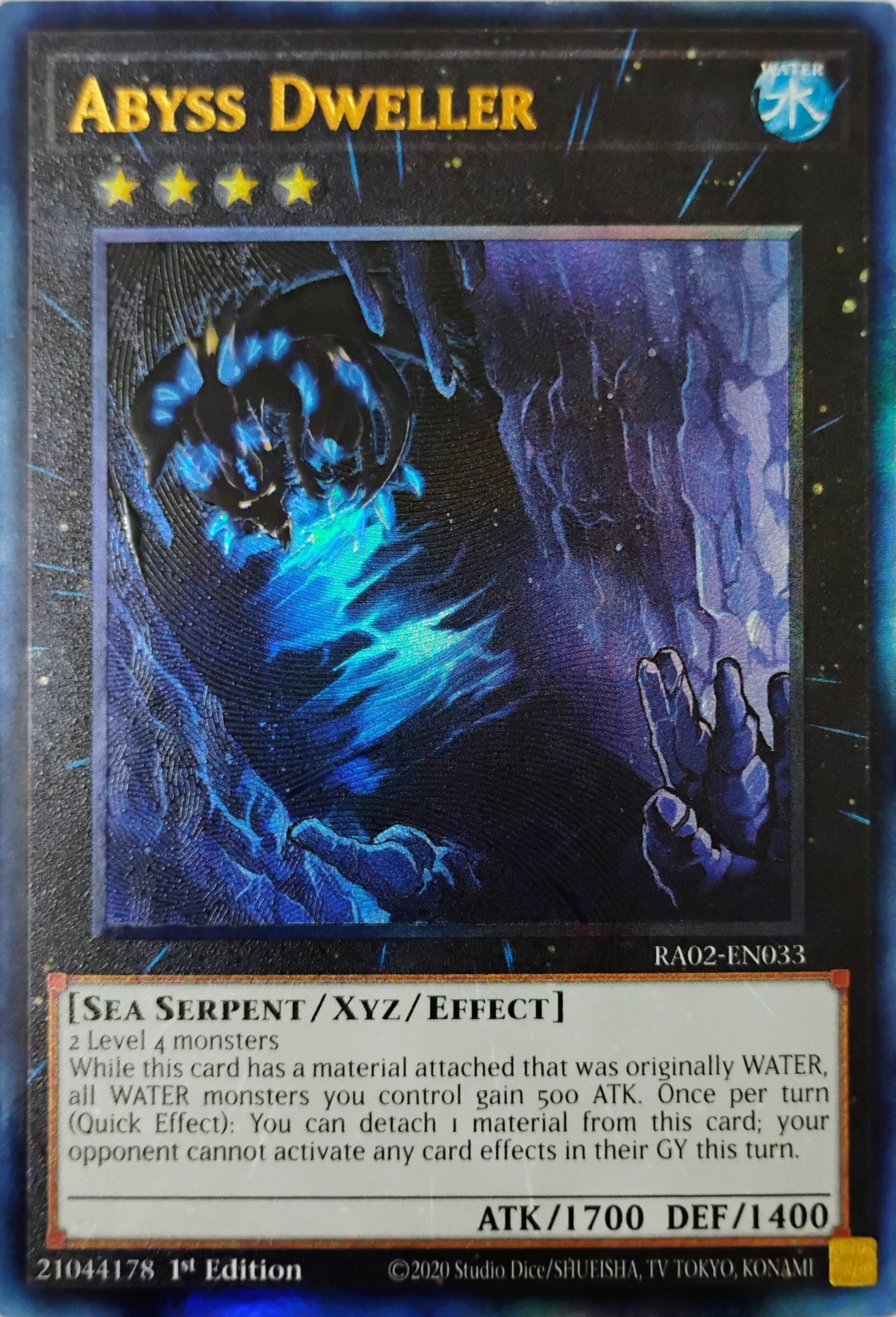 Yugioh! Abyss Dweller Ra02-en033 Ultimate