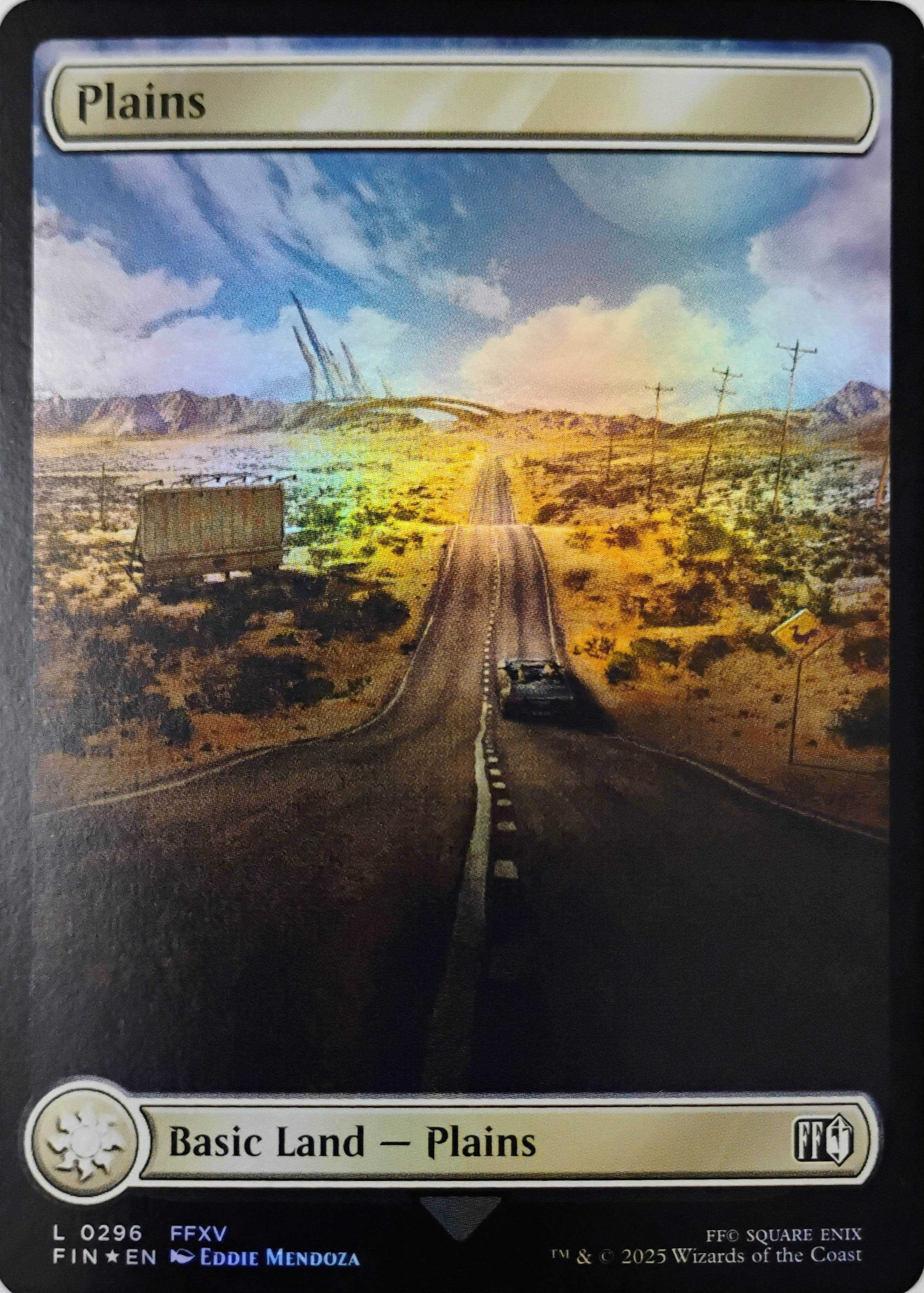 Magic tcg Plains 0296 (Foil)