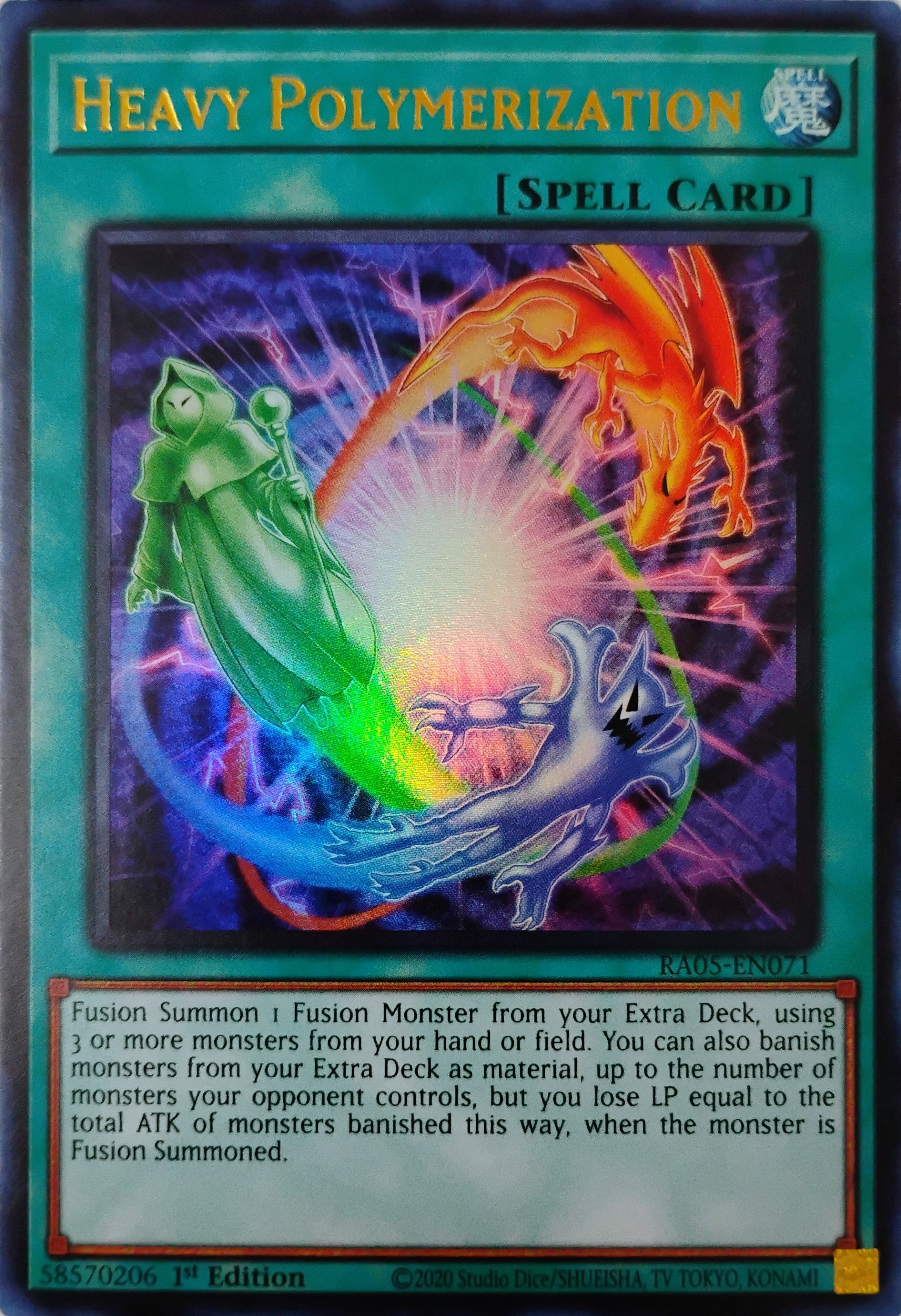 Yugioh! Heavy Polymerization Ra05-en071 Ultra Rare