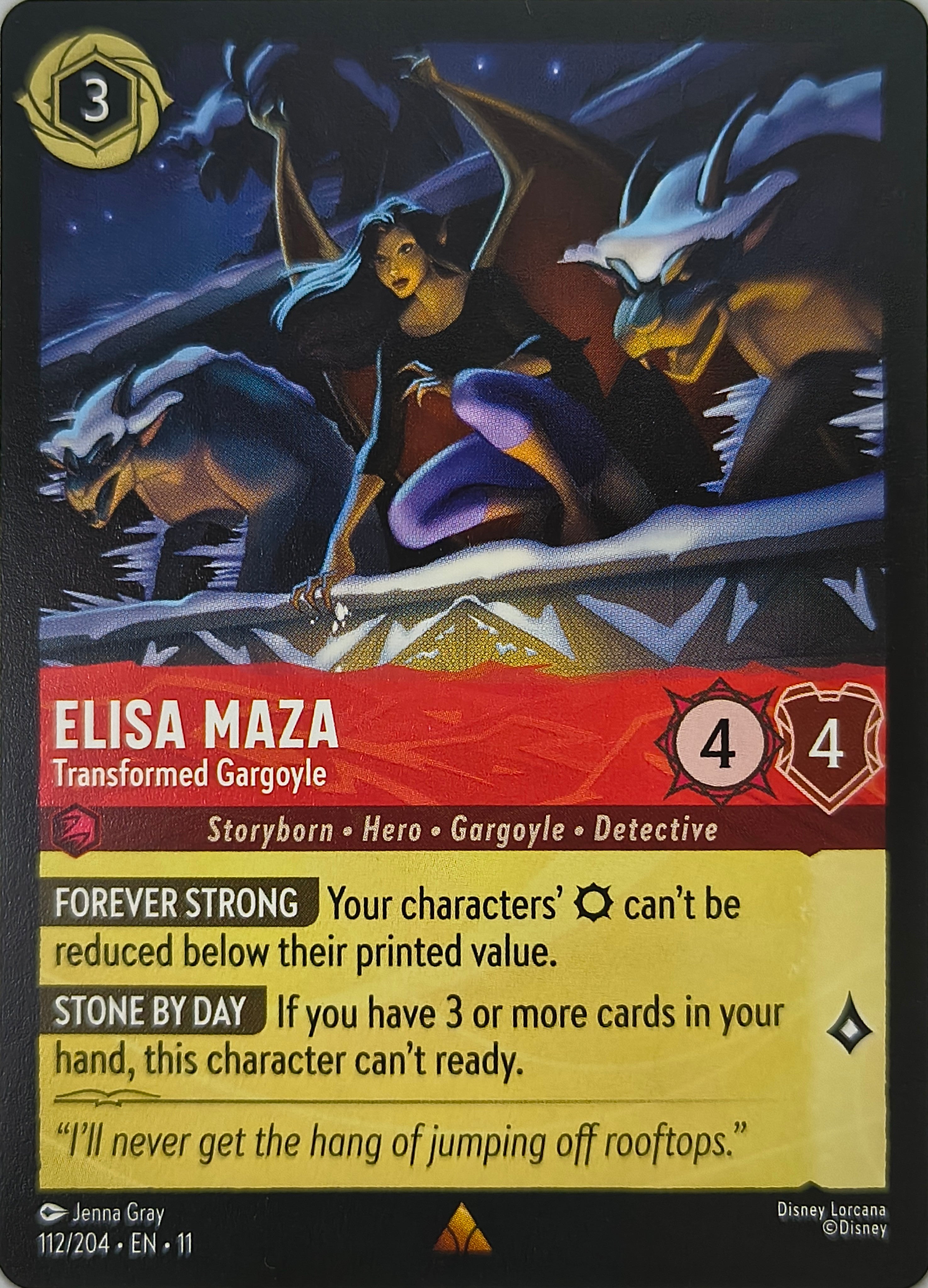 Disney Lorcana Elisa Maza 112/204