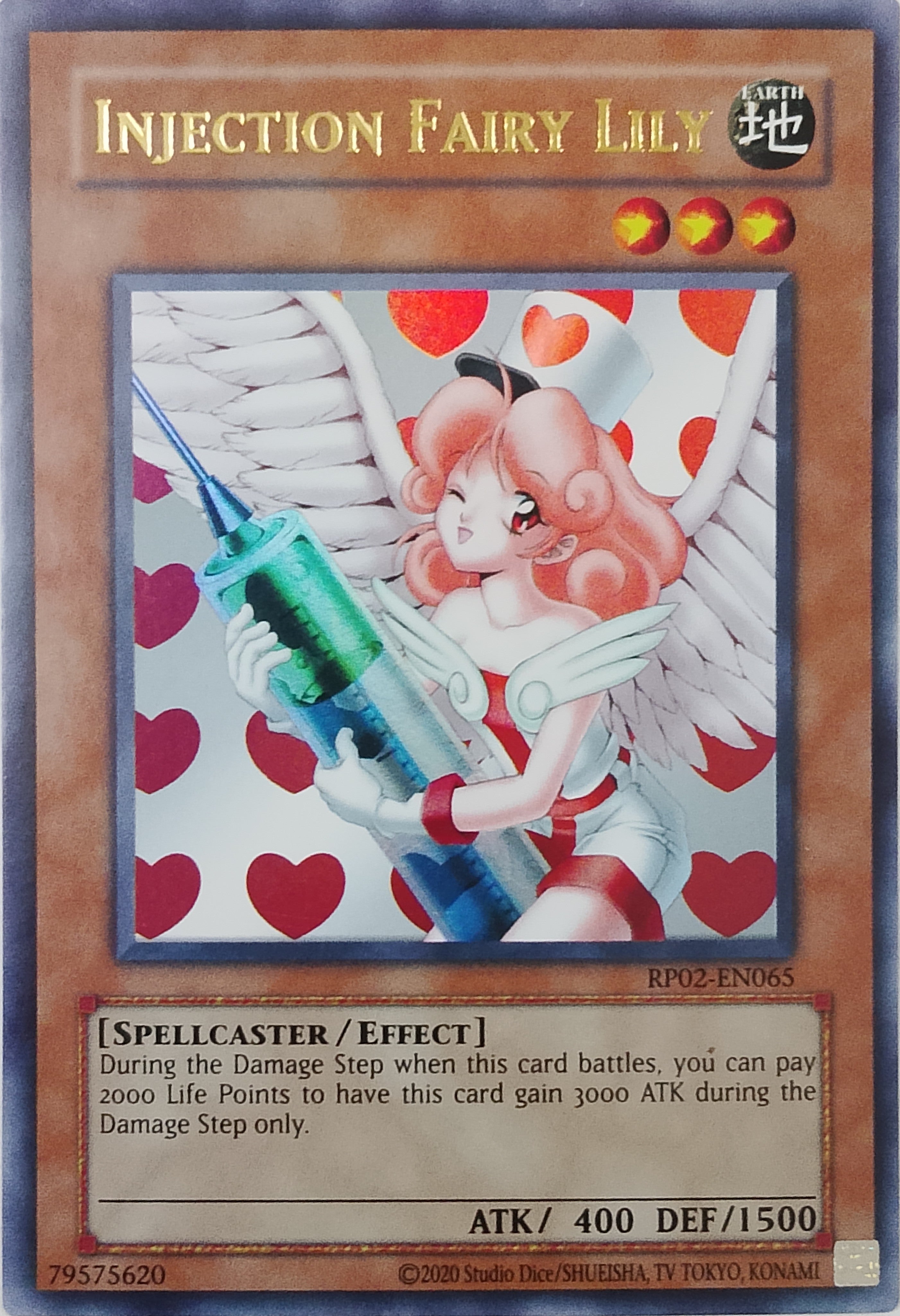 Yugioh! Injection Fairy Lily RP02-EN065 Ultra