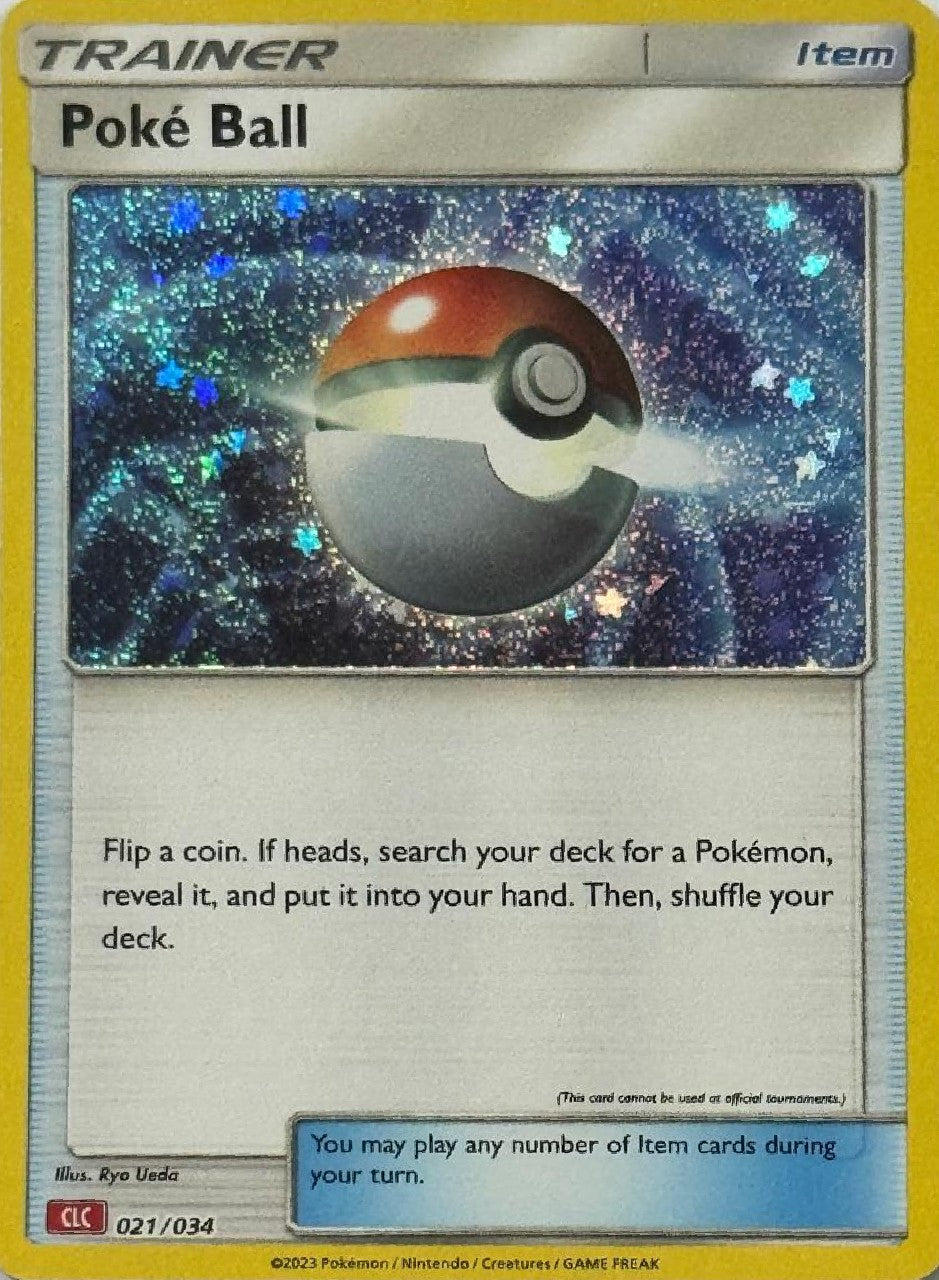Pokémon Tcg Poke Ball 021/034 (CLC) Holo
