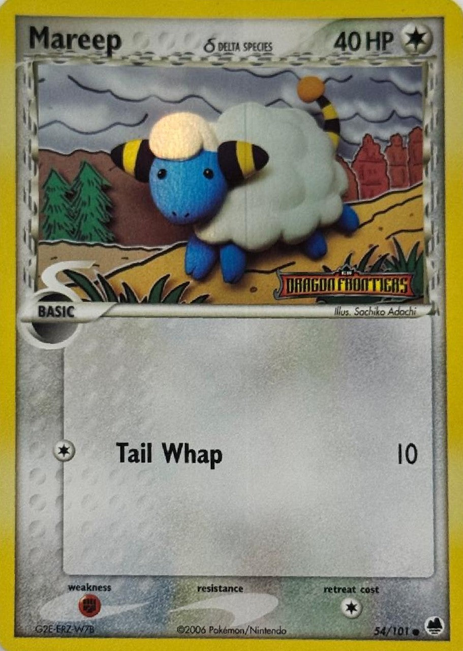 Pokémon Tcg Mareep 54/101 Holo (Dragón Frontiers)