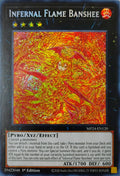 Yugioh! Infernal Flame Banshee Mp24-en120 Secreta (Error de impresión)