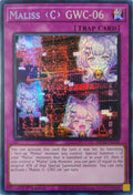 Yugioh! Maliss <C> Gwc-06 Mp25-en128 Prismatica