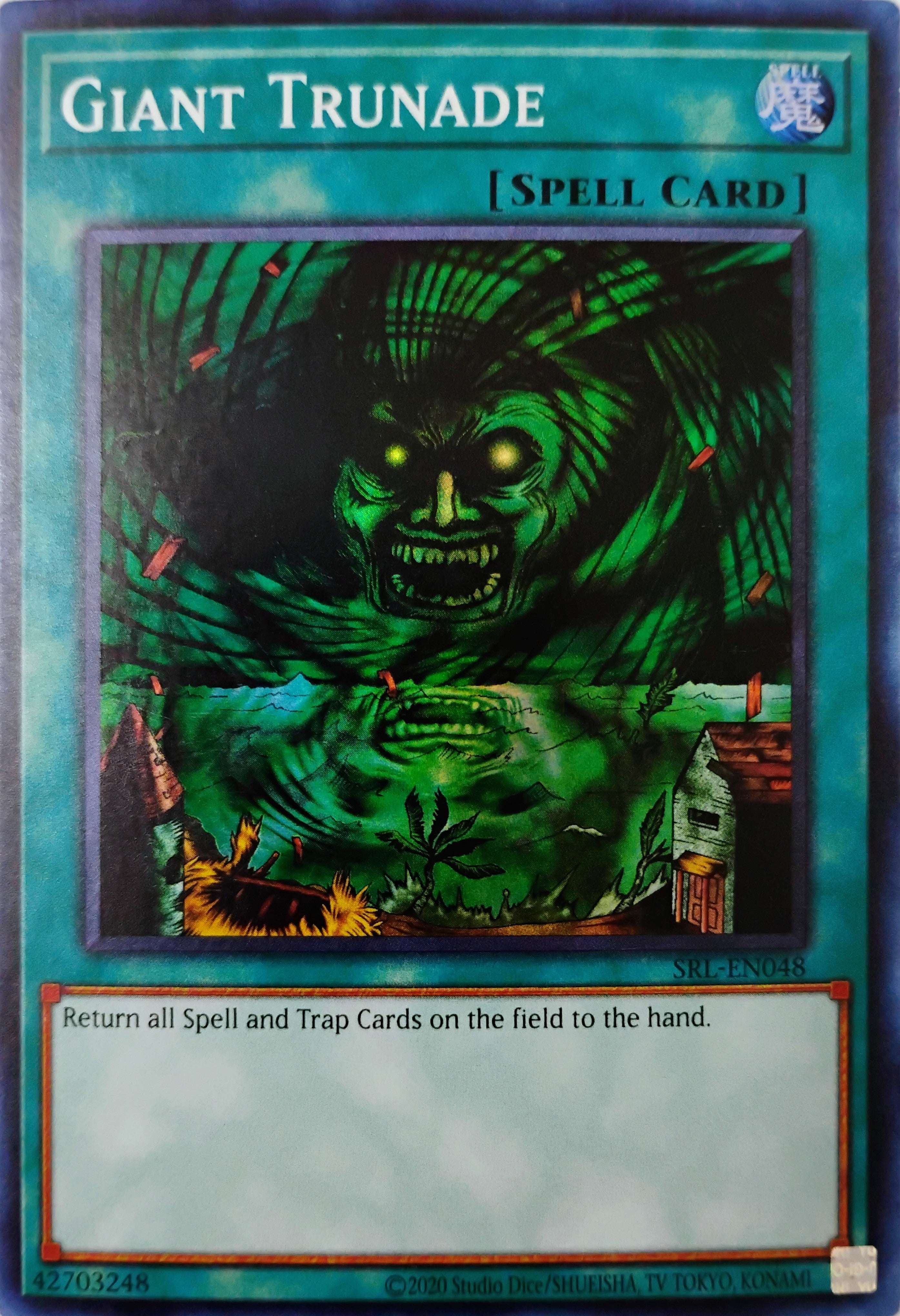 Yugioh! Giant Trunade Srl-en048 Super Rare