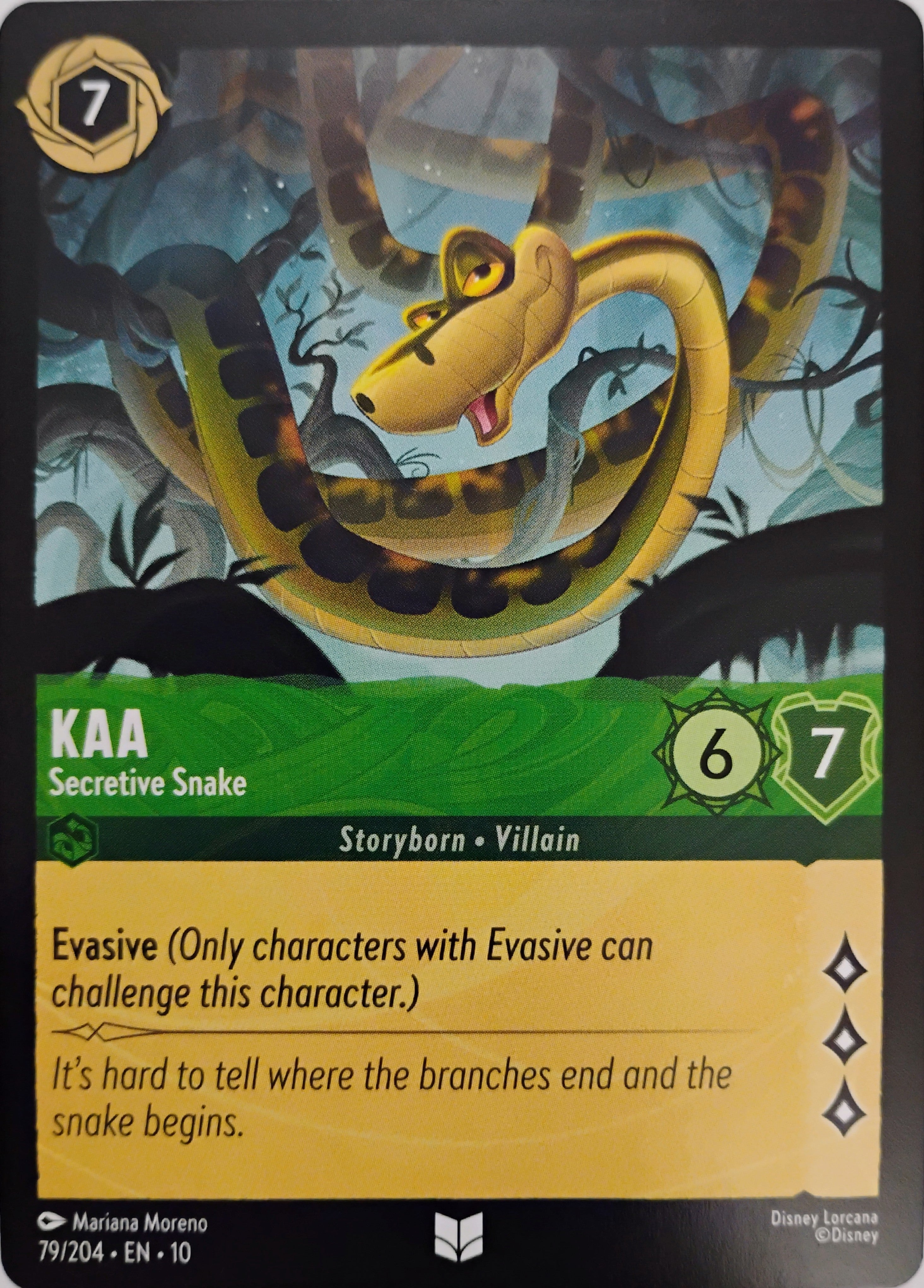 Disney Lorcana Kaa 79/204