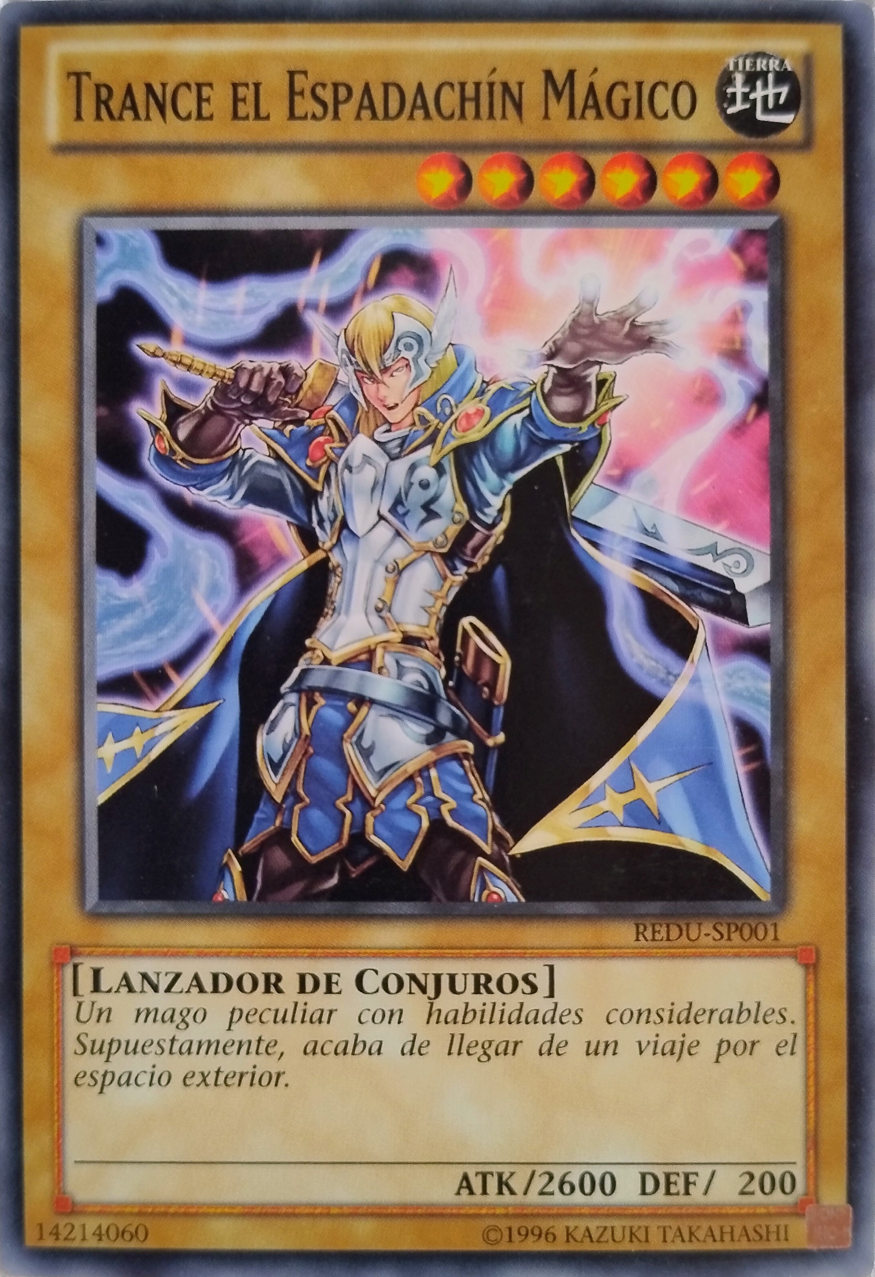 Yugioh! Trance El Espadachín Mágico Redu-sp001
