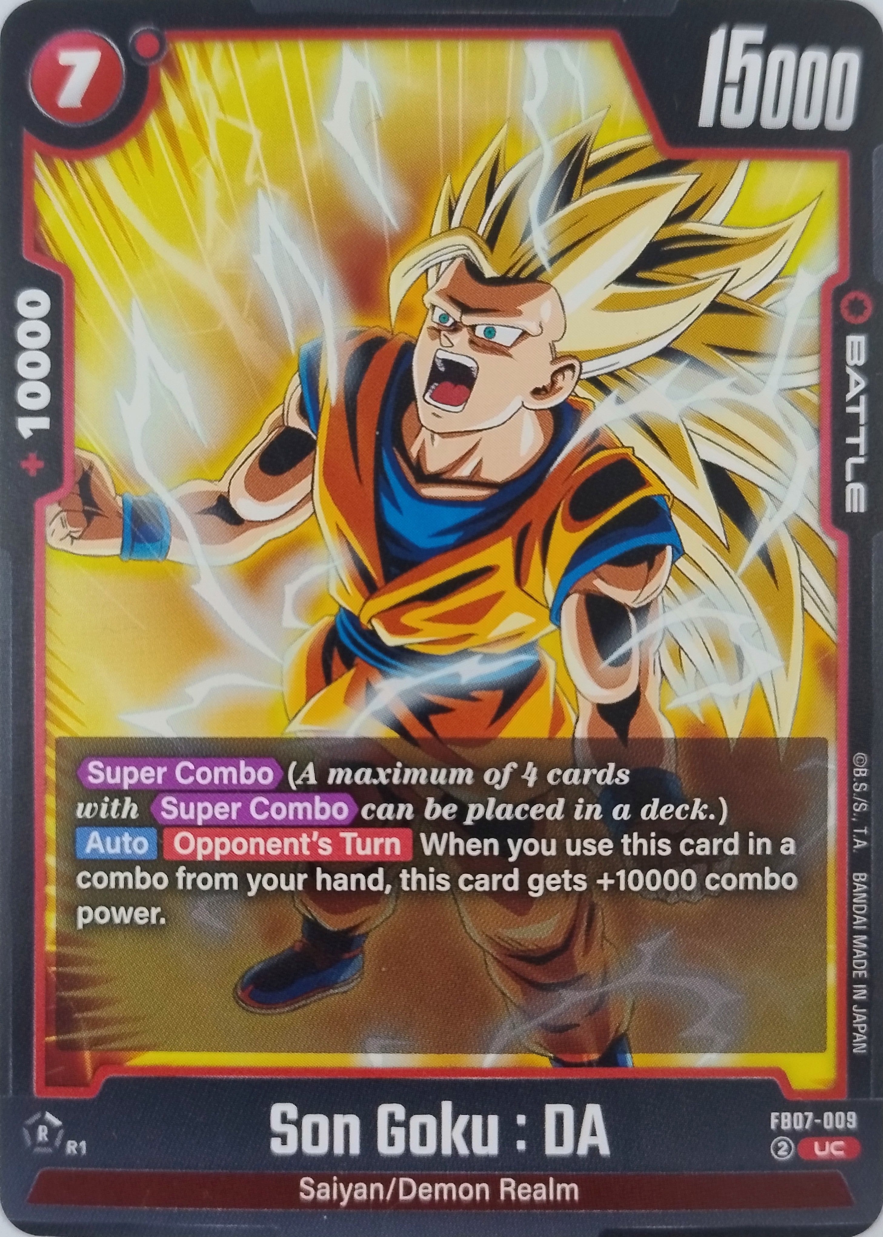 Dragón Ball Tcg Son Goku : DA Fb07-009