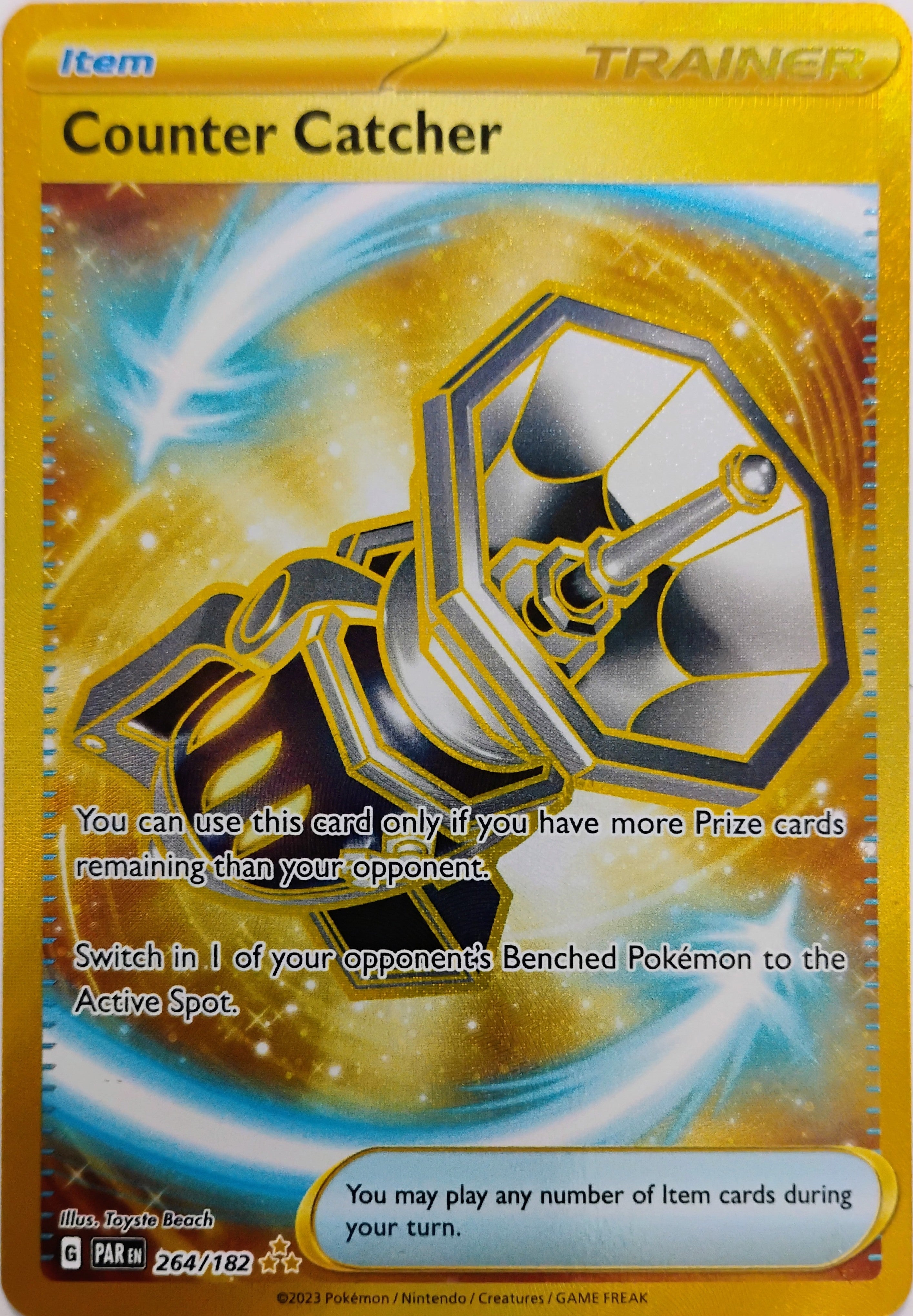 Pokémon tcg Counter Catcher 264/182