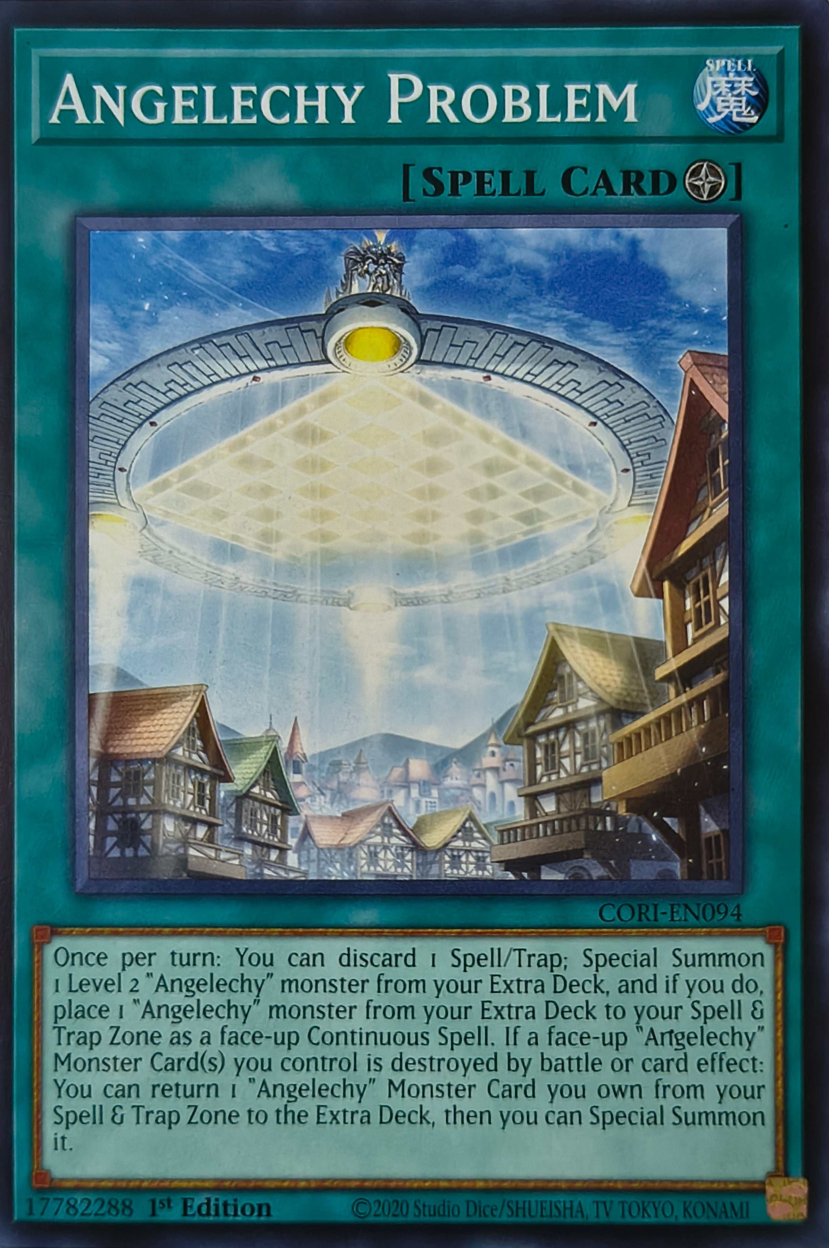 Yugioh! Angelechy Problem Cori-en094 1st Edition