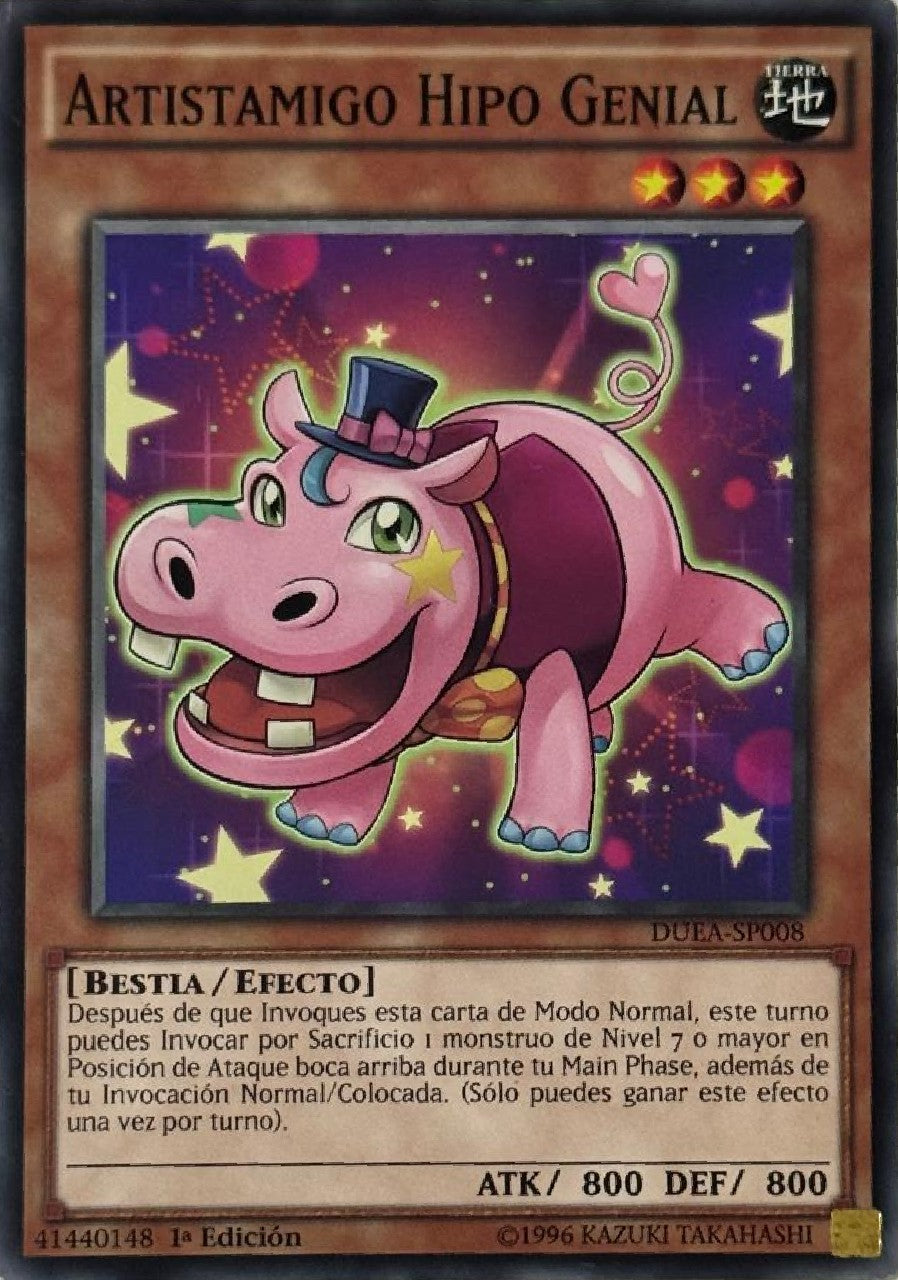 Yugioh! Artistamigo Hipo Genial DUEA-SP008