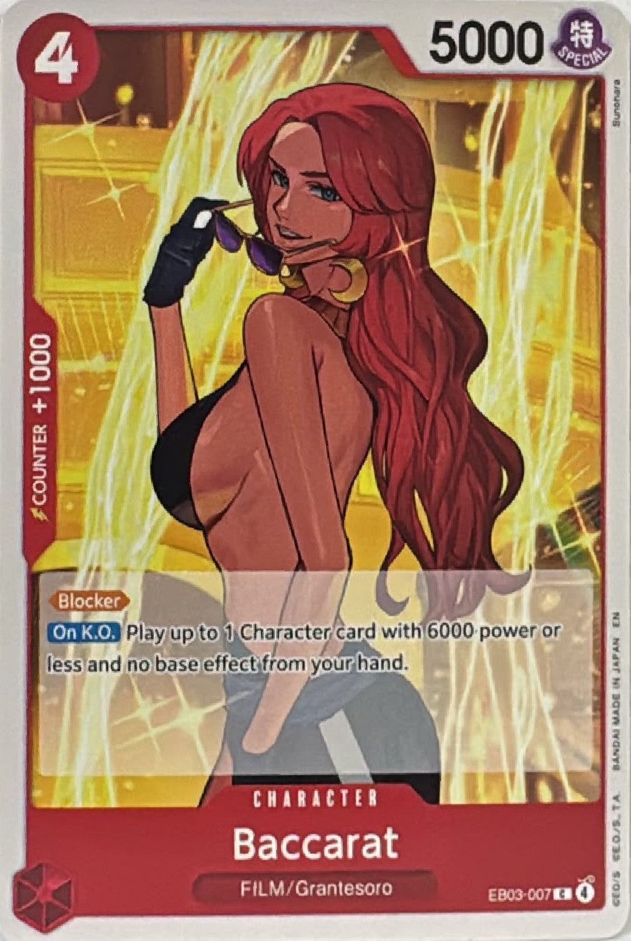 One Piece Tcg Baccarat EB03-007